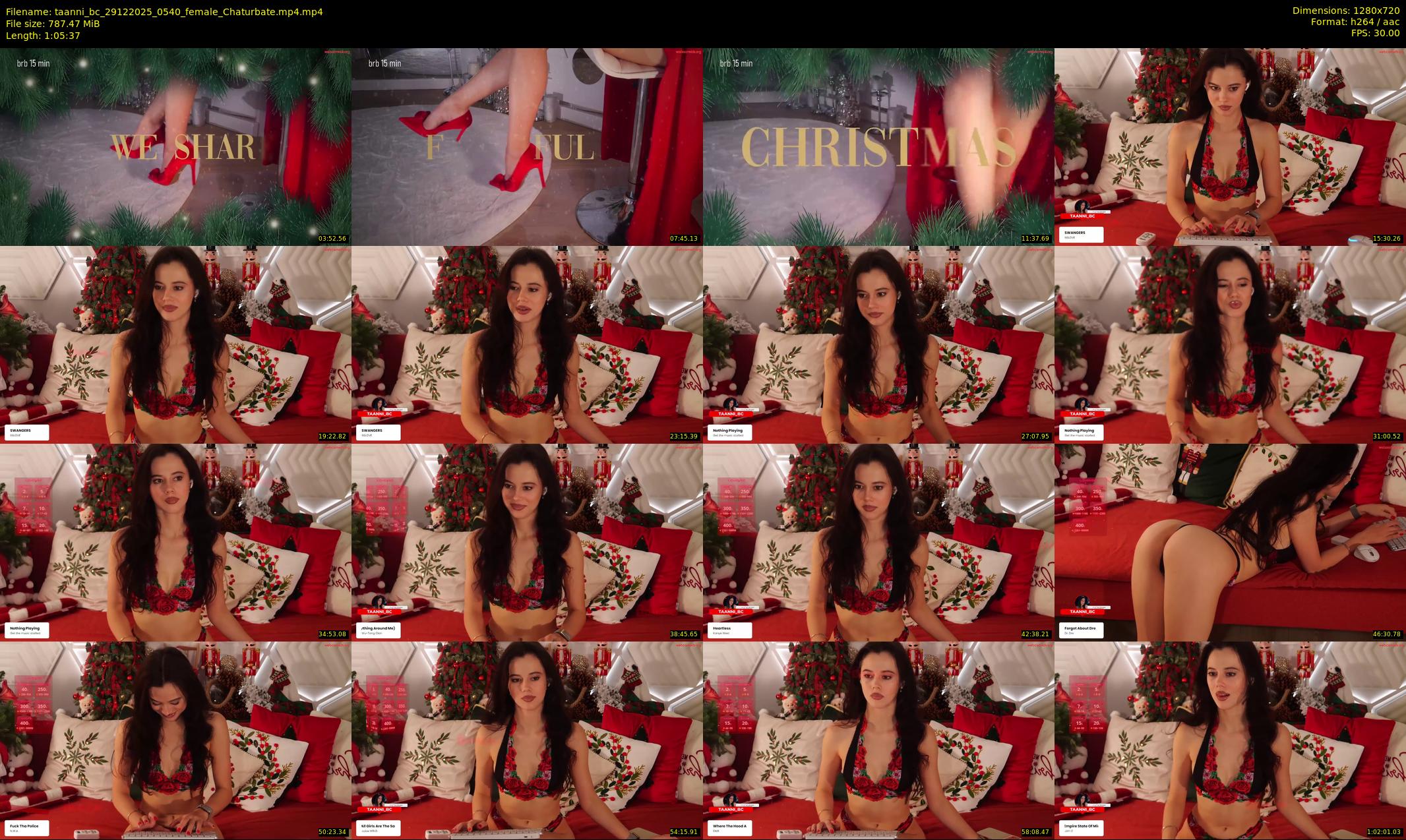 taanni_bc — 66 minute Chaturbate female cam show recording, 720p, Dec 29, 2025