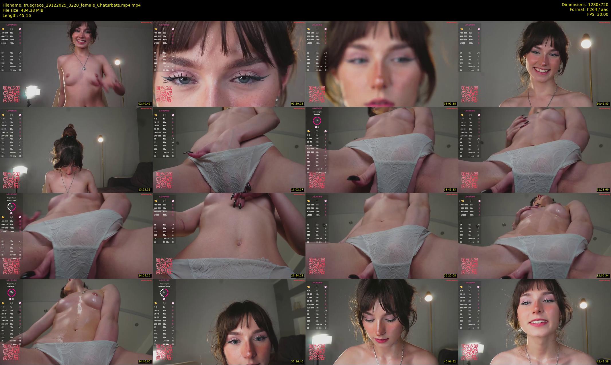 truegrace — 46 minute Chaturbate female cam show recording, 720p, Dec 29, 2025