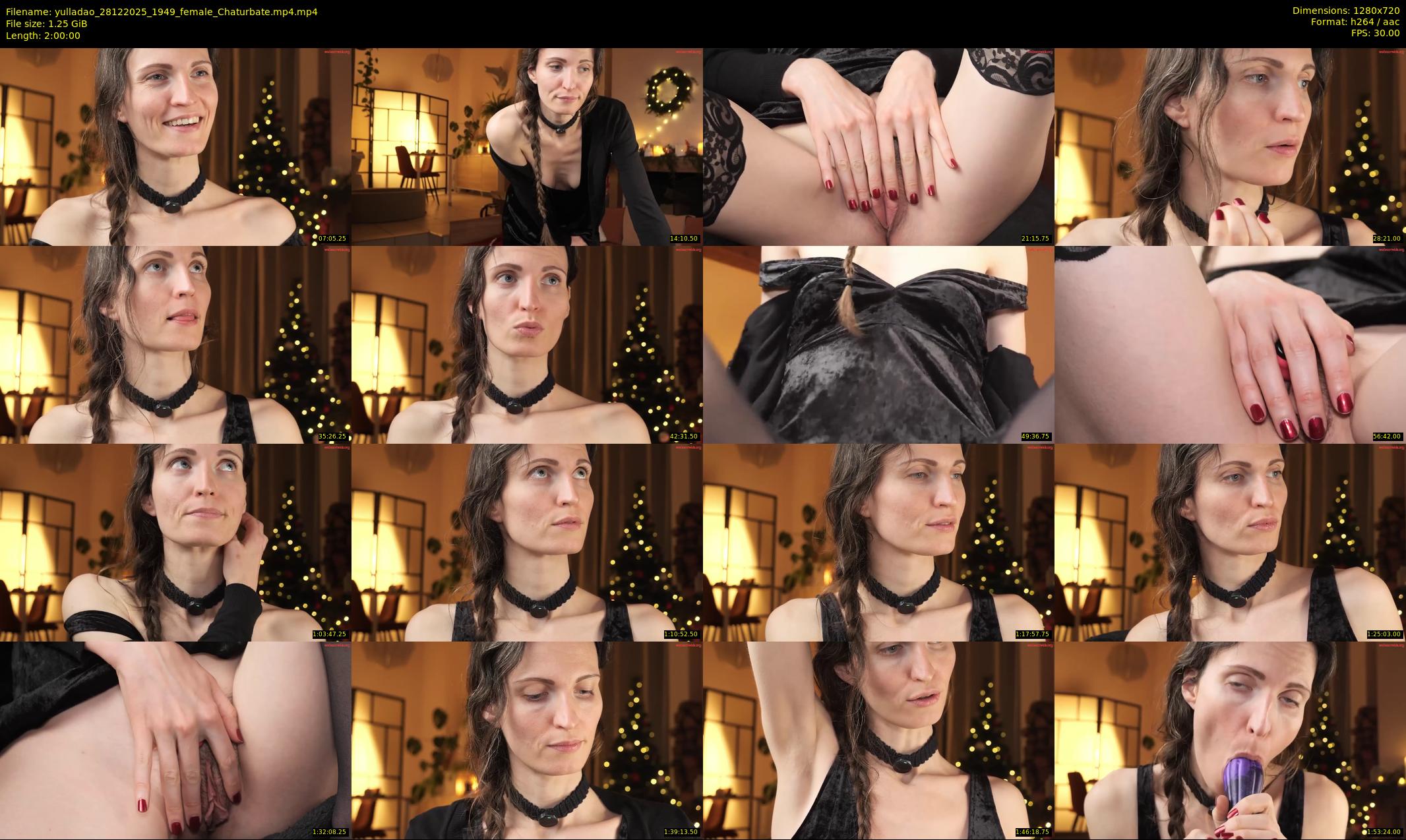 yulladao — 120 minute Chaturbate female cam show recording, 720p, Dec 28, 2025
