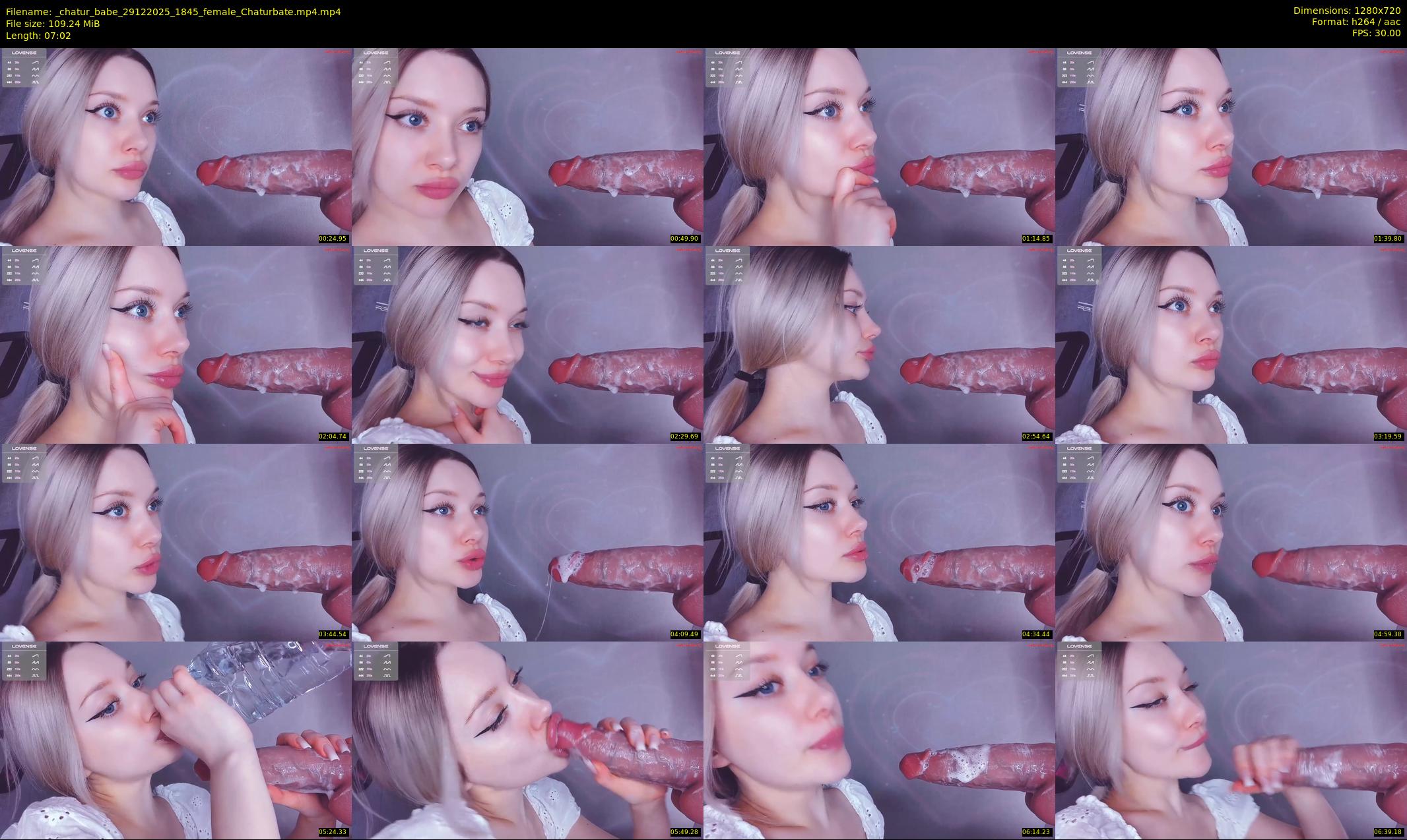 _chatur_babe — 8 minute Chaturbate female cam show recording, 720p, Dec 29, 2025