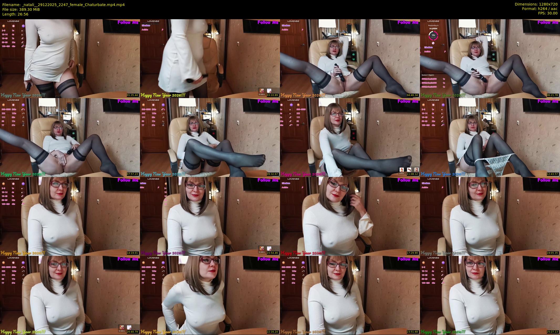 _natali_ — 27 minute Chaturbate female cam show recording, 720p, Dec 29, 2025