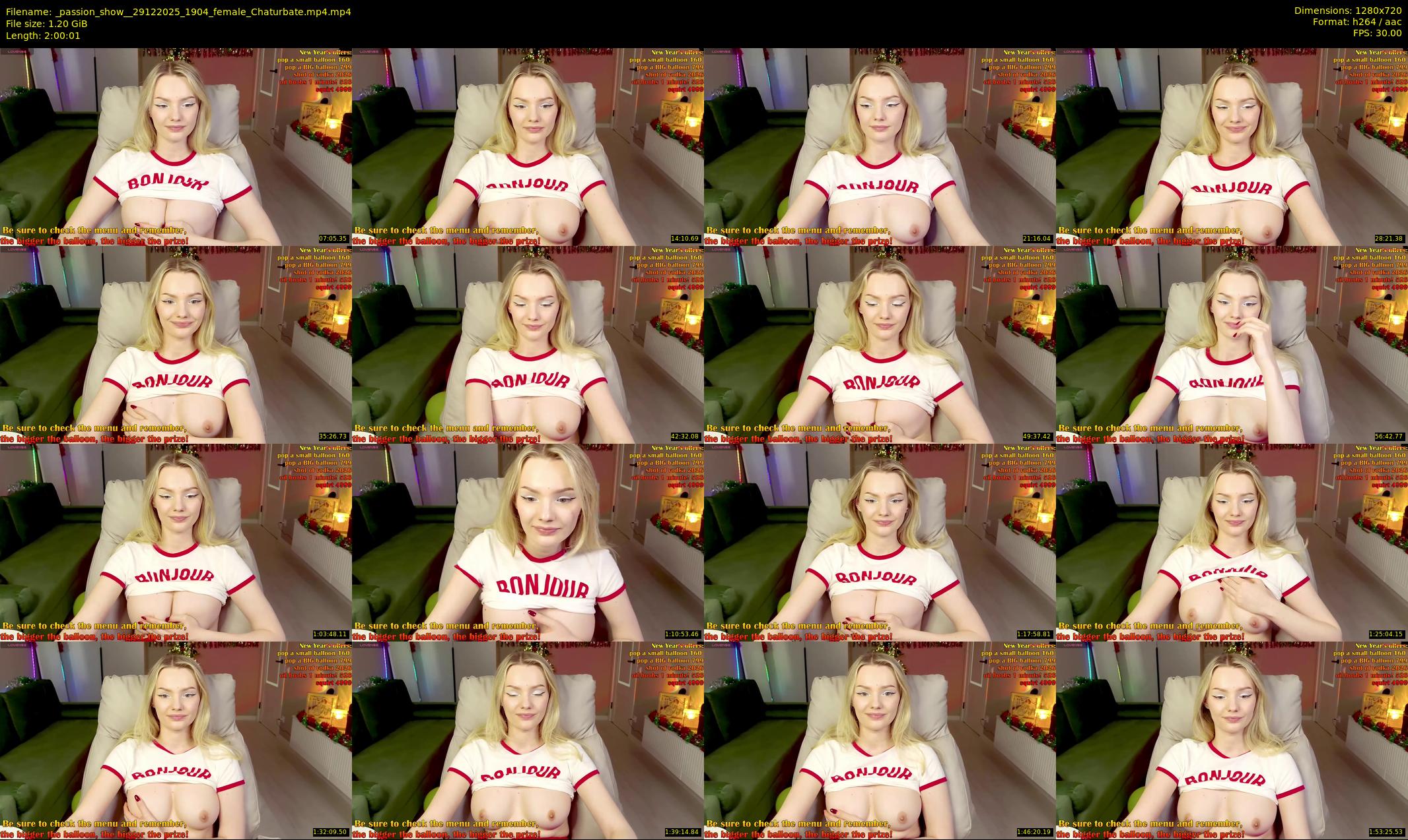 _passion_show_ — 121 minute Chaturbate couple cam show recording, 720p, Dec 29, 2025