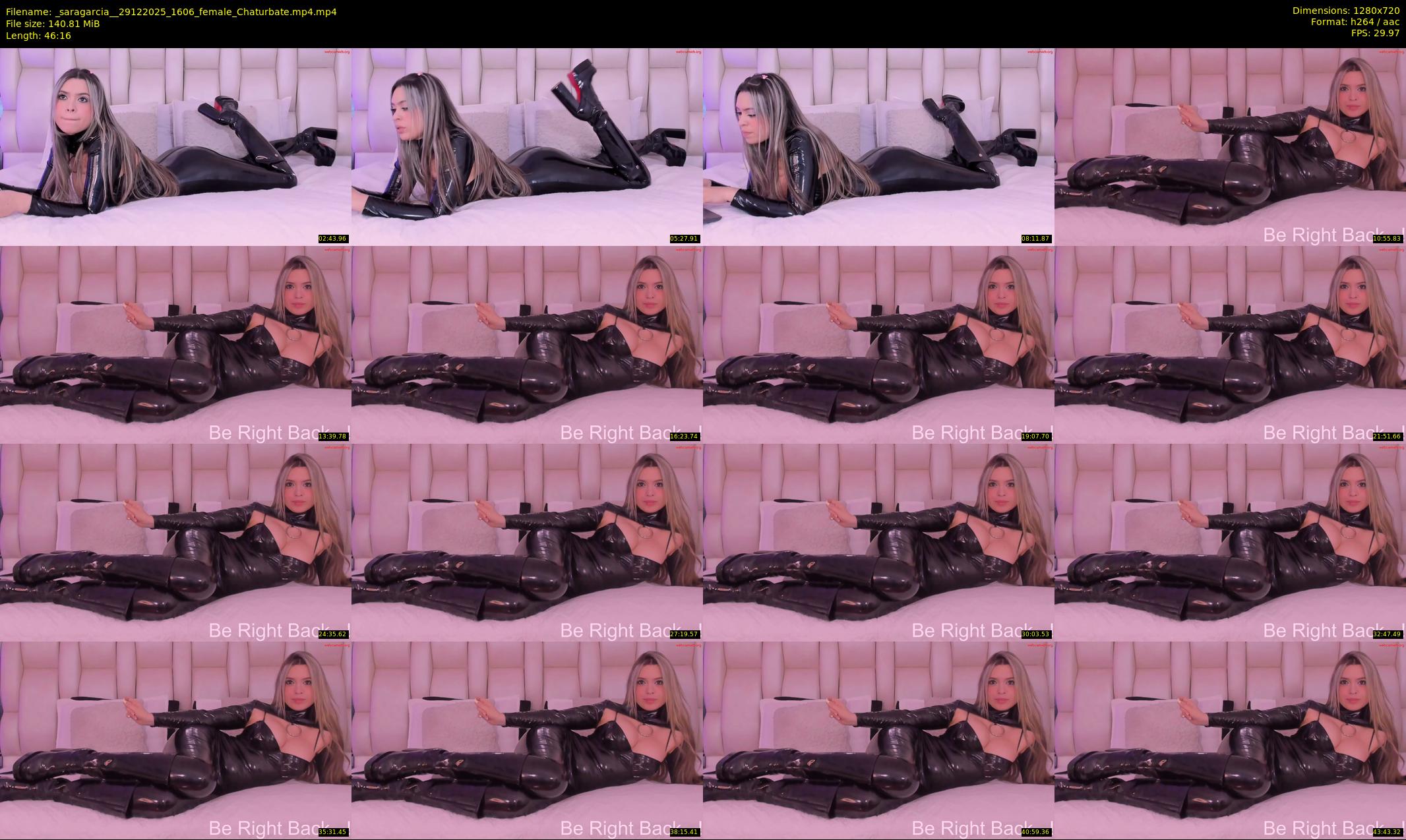 _saragarcia_ — 47 minute Chaturbate female cam show recording, 720p, Dec 29, 2025