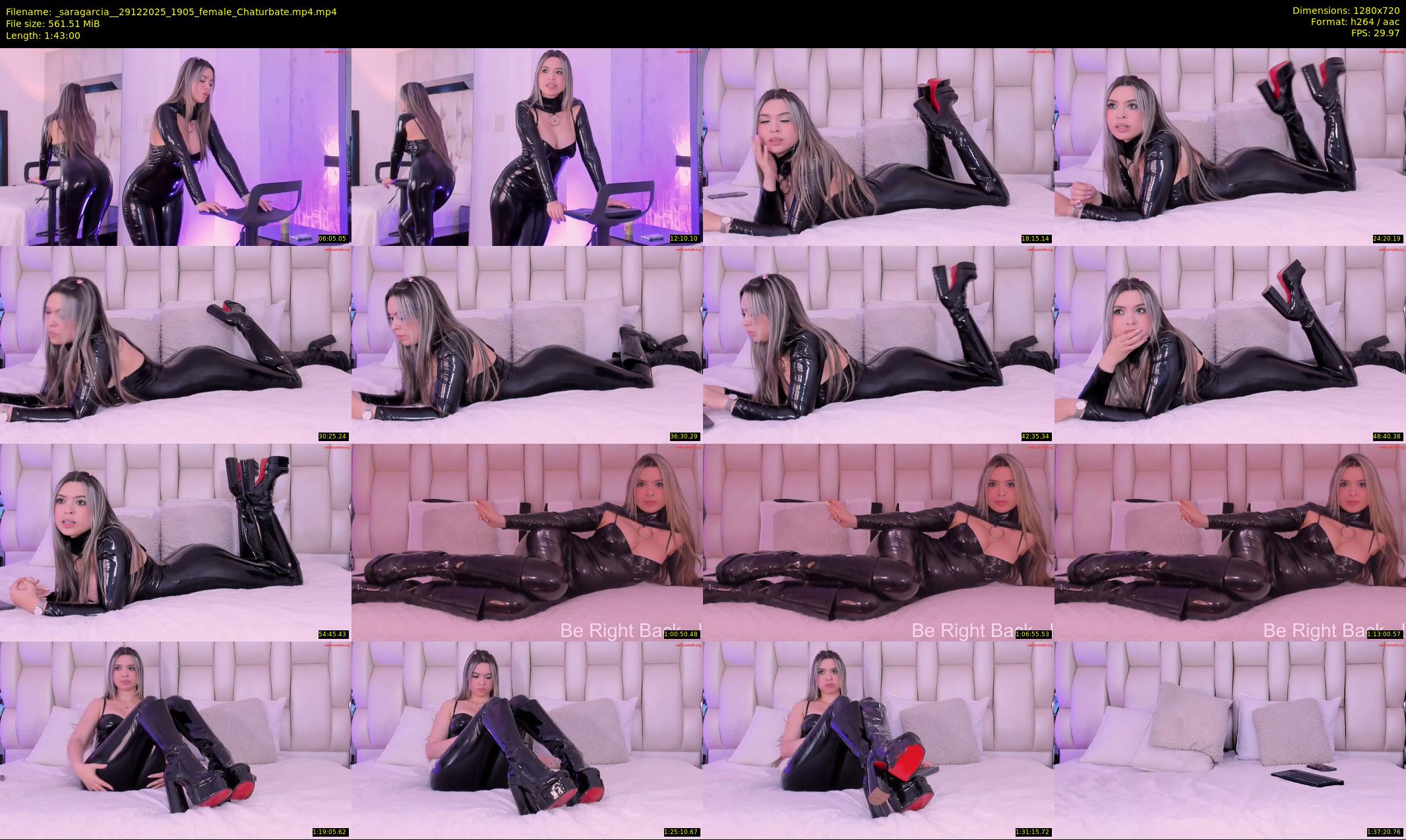 _saragarcia_ — 103 minute Chaturbate female cam show recording, 720p, Dec 29, 2025