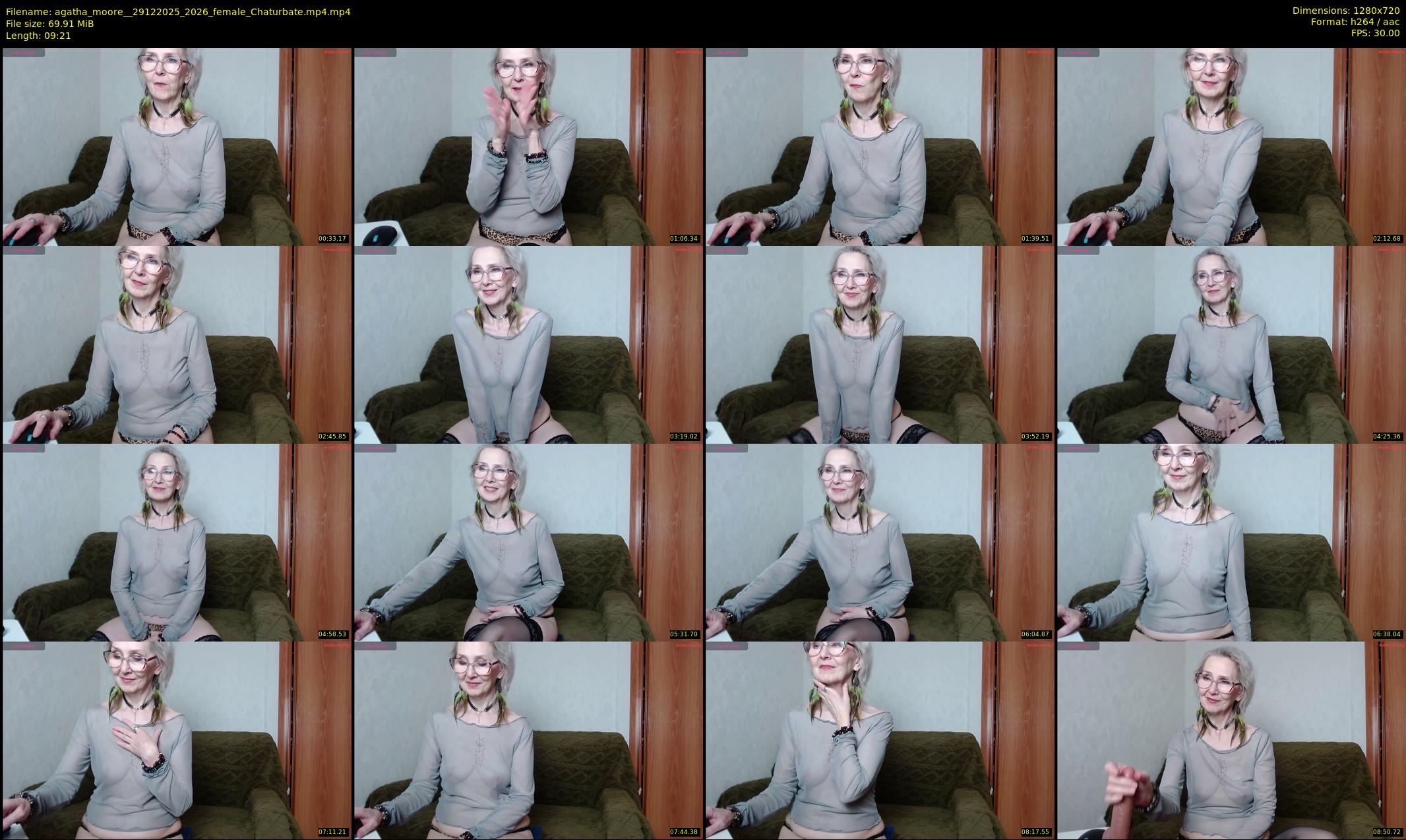 agatha_moore_ — 10 minute Chaturbate female cam show recording, 720p, Dec 29, 2025