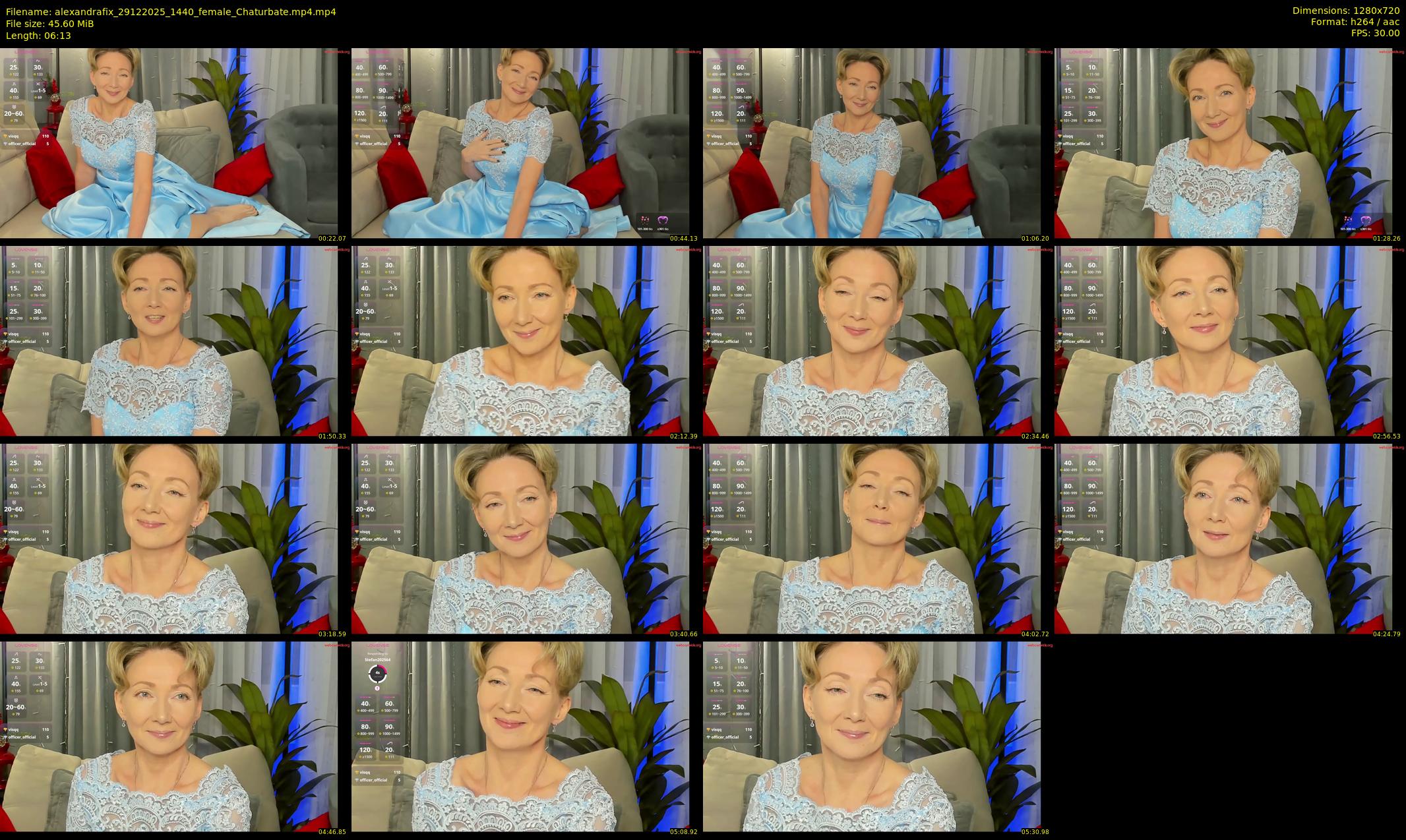 alexandrafix — 7 minute Chaturbate female cam show recording, 720p, Dec 29, 2025
