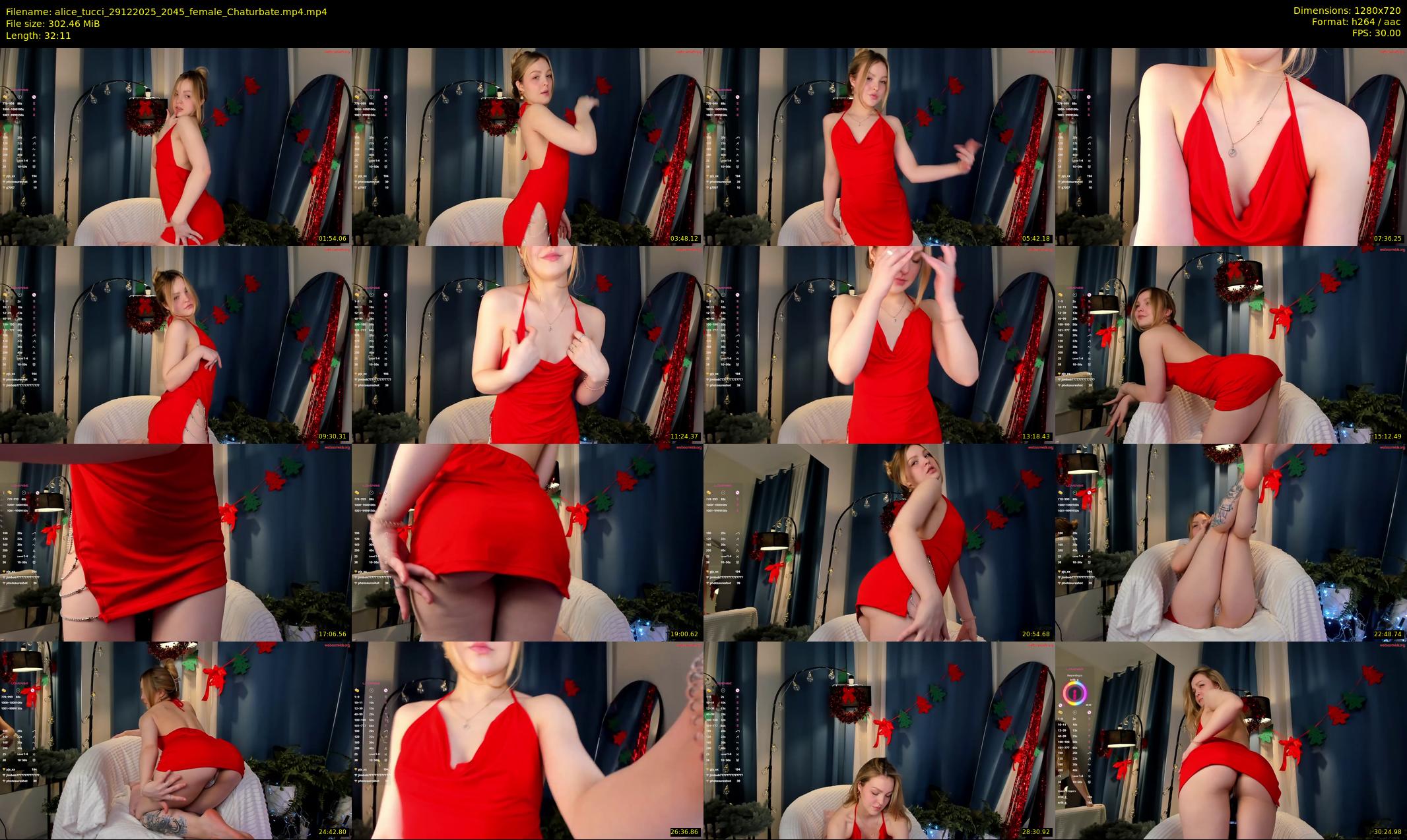alice_tucci — 33 minute Chaturbate female cam show recording, 720p, Dec 29, 2025