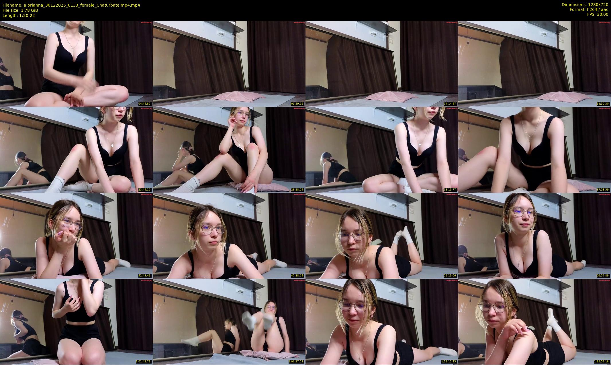 alorianna — 81 minute Chaturbate female cam show recording, 720p, Dec 30, 2025
