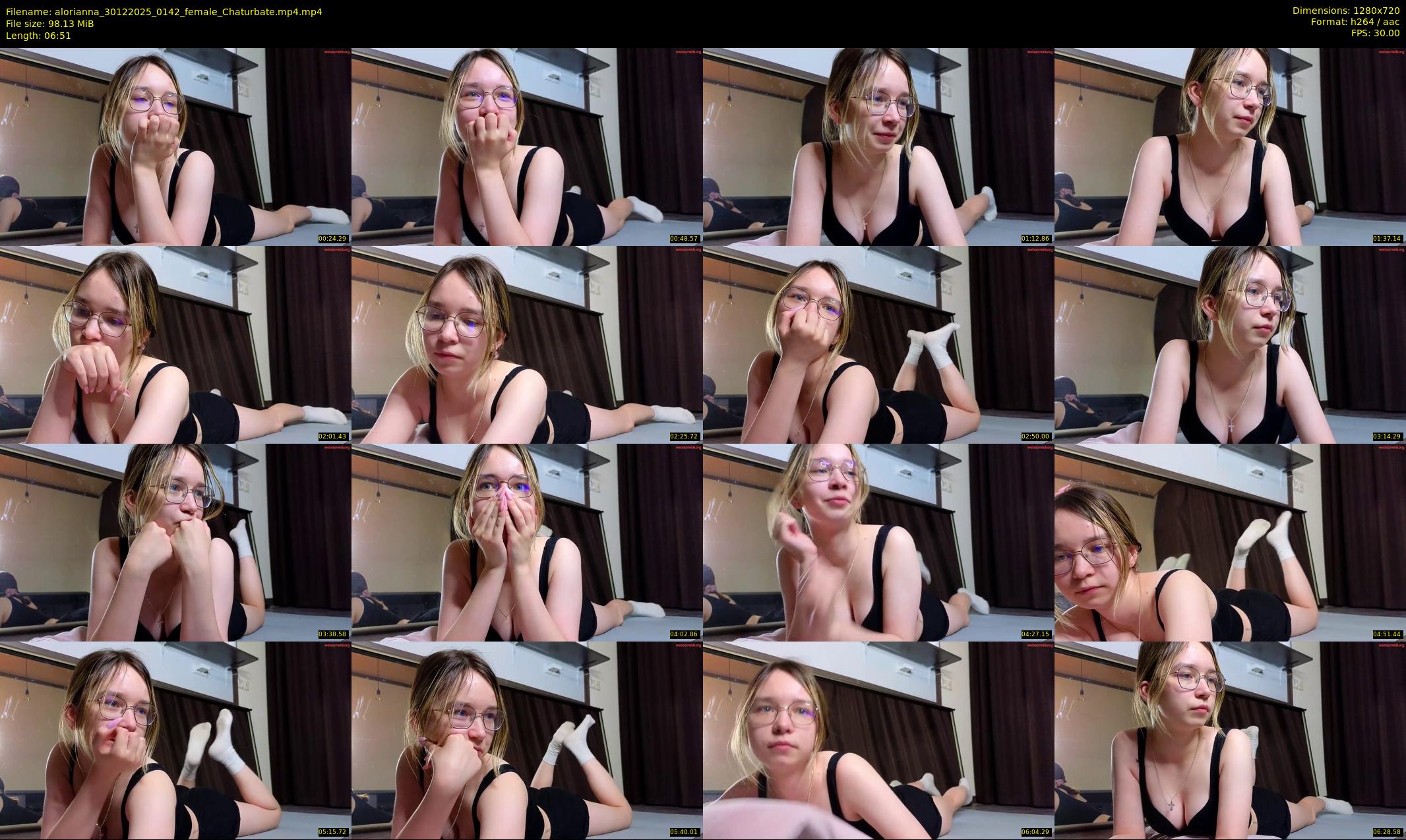 alorianna — 7 minute Chaturbate female cam show recording, 720p, Dec 30, 2025