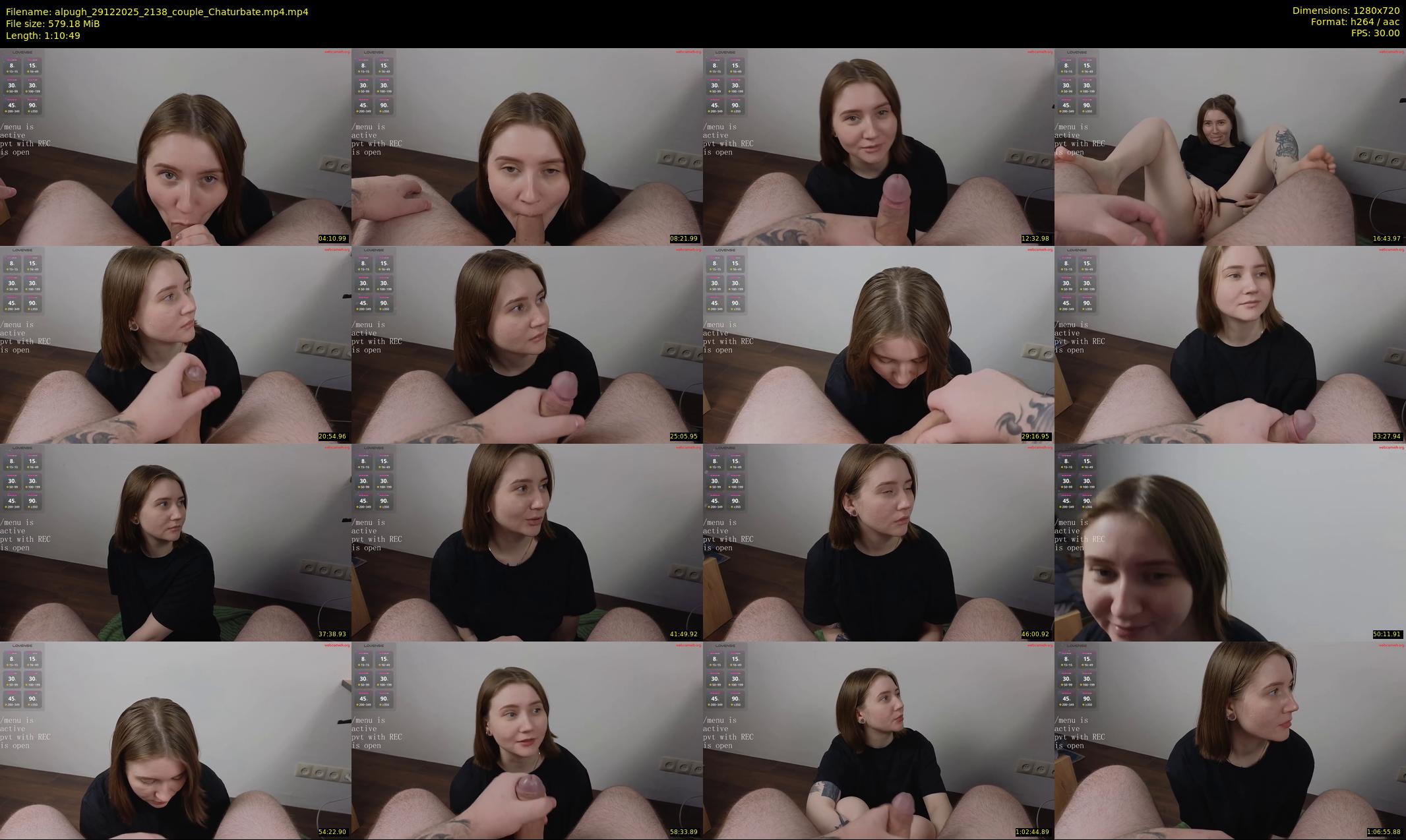 alpugh — 71 minute Chaturbate couple cam show recording, 720p, Dec 29, 2025