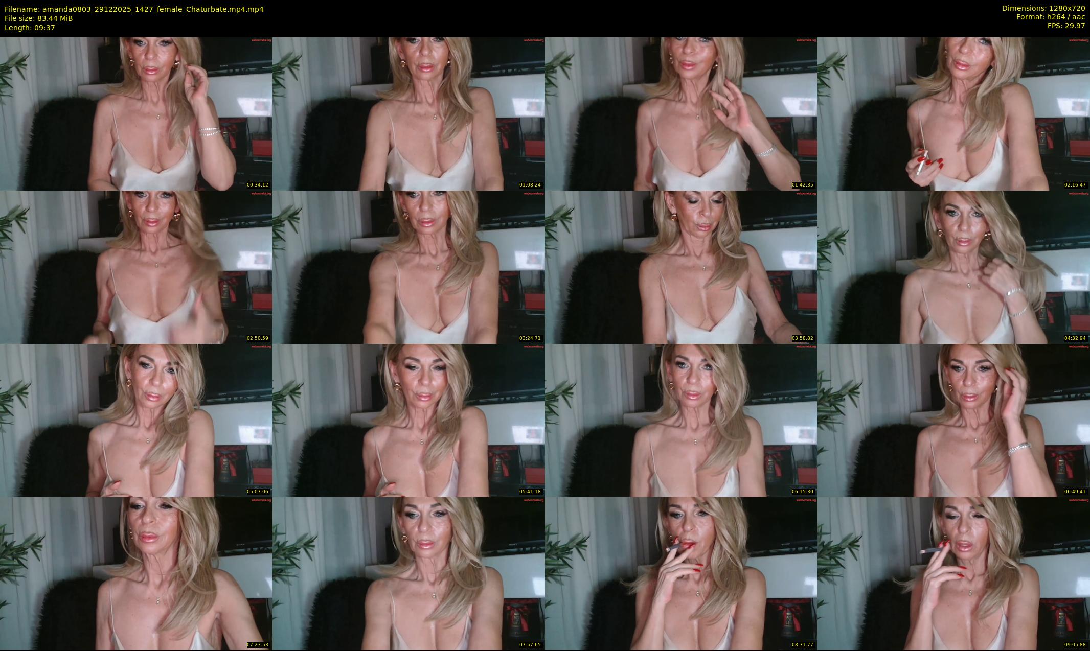amanda0803 — 10 minute Chaturbate female cam show recording, 720p, Dec 29, 2025