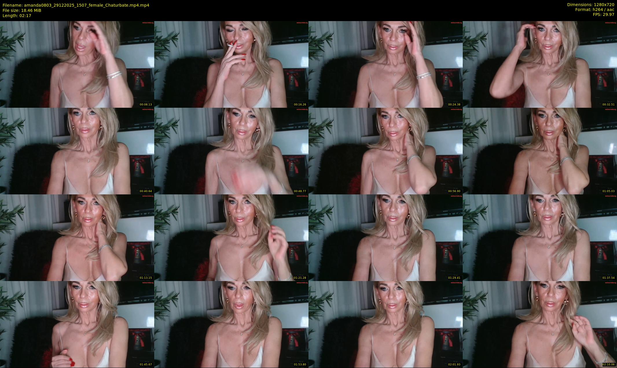 amanda0803 — 3 minute Chaturbate female cam show recording, 720p, Dec 29, 2025