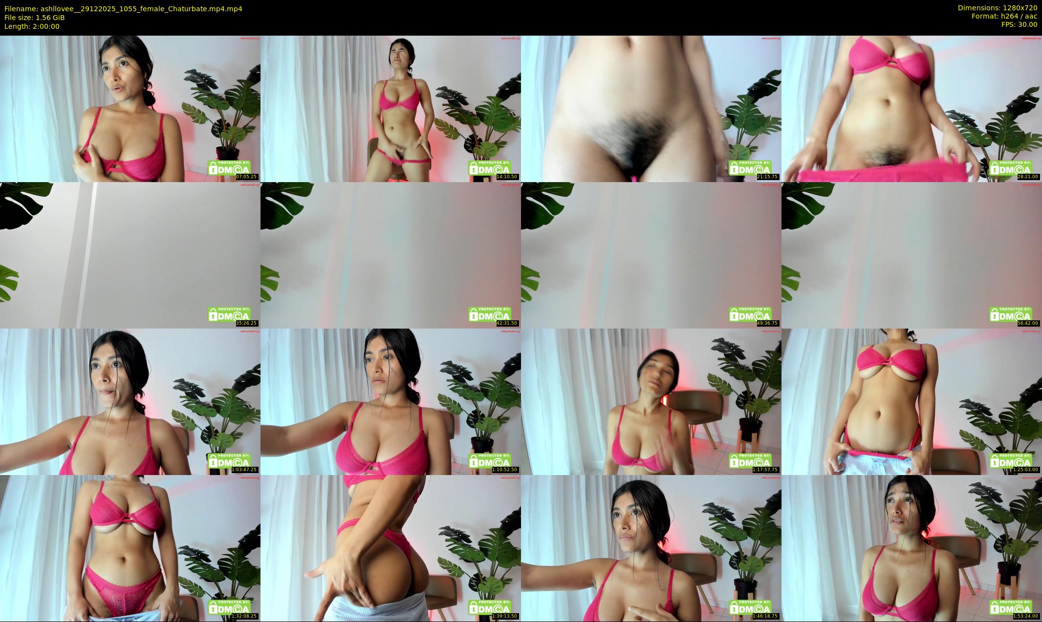 ashllovee_ — 120 minute Chaturbate female cam show recording, 720p, Dec 29, 2025