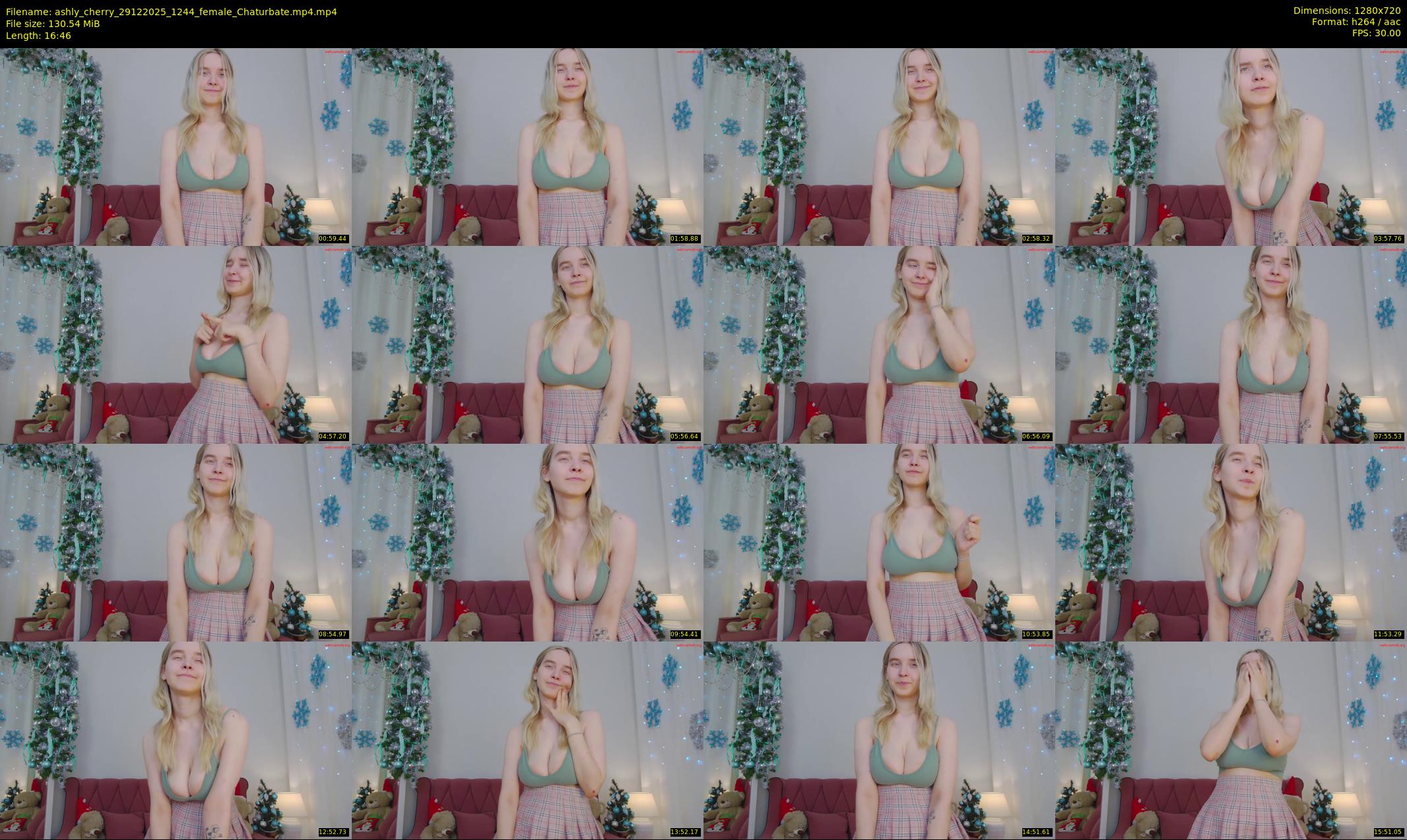 ashly_cherry — 17 minute Chaturbate female cam show recording, 720p, Dec 29, 2025