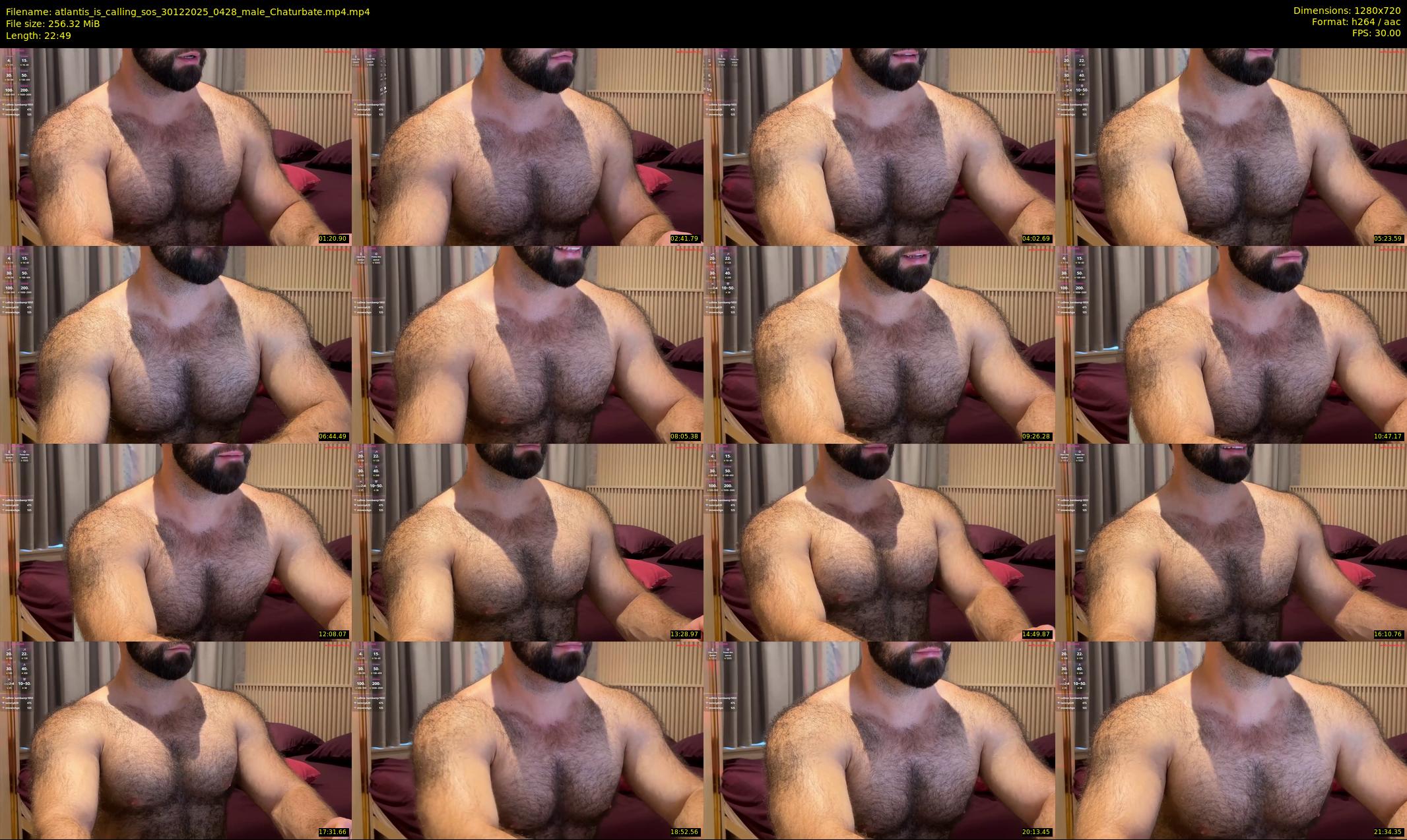atlantis_is_calling_sos — 23 minute Chaturbate male cam show recording, 720p, Dec 30, 2025