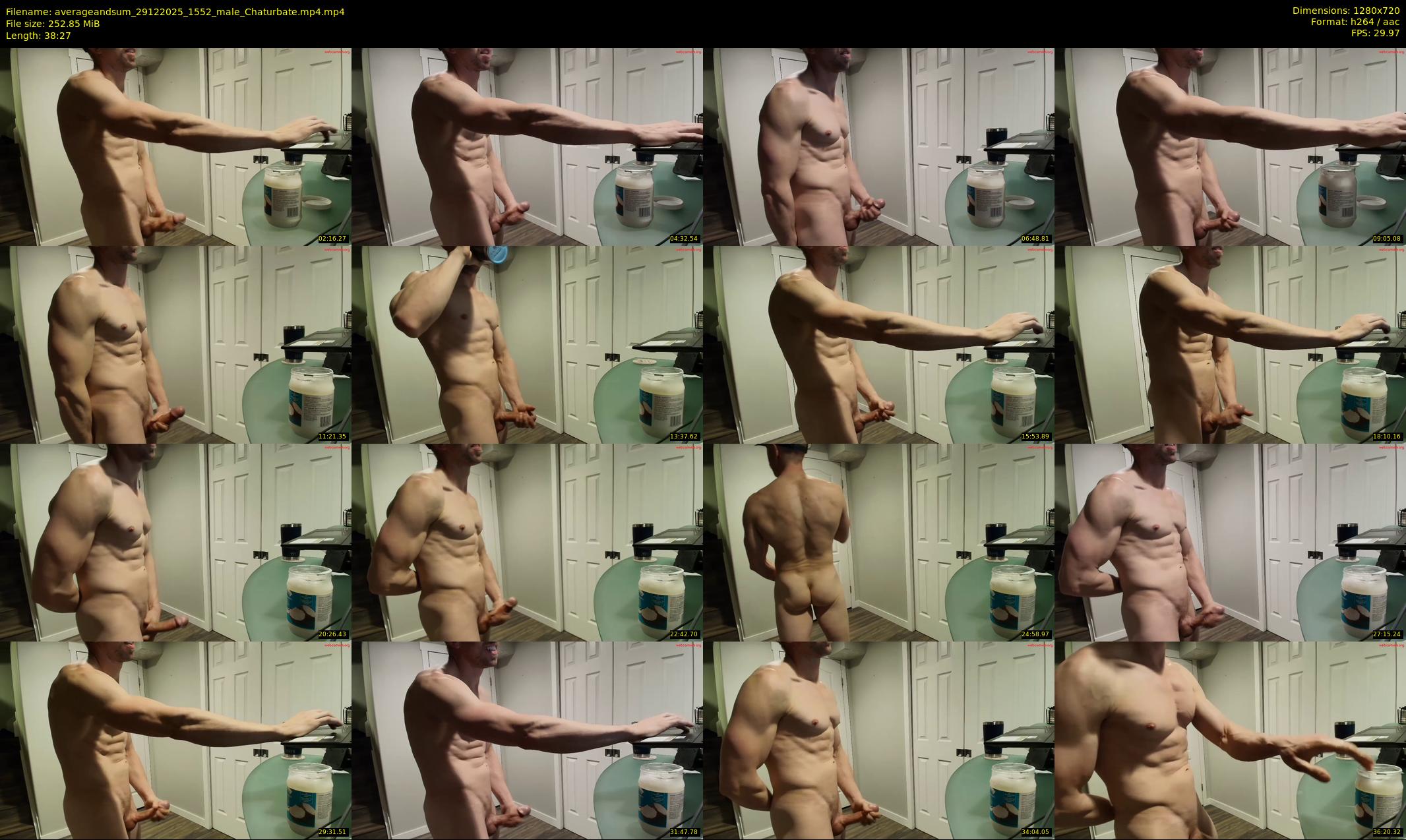 averageandsum — 39 minute Chaturbate male cam show recording, 720p, Dec 29, 2025