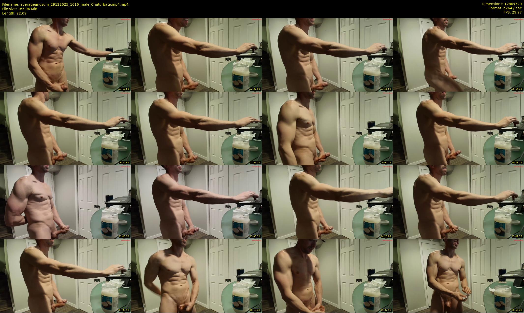 averageandsum — 23 minute Chaturbate male cam show recording, 720p, Dec 29, 2025