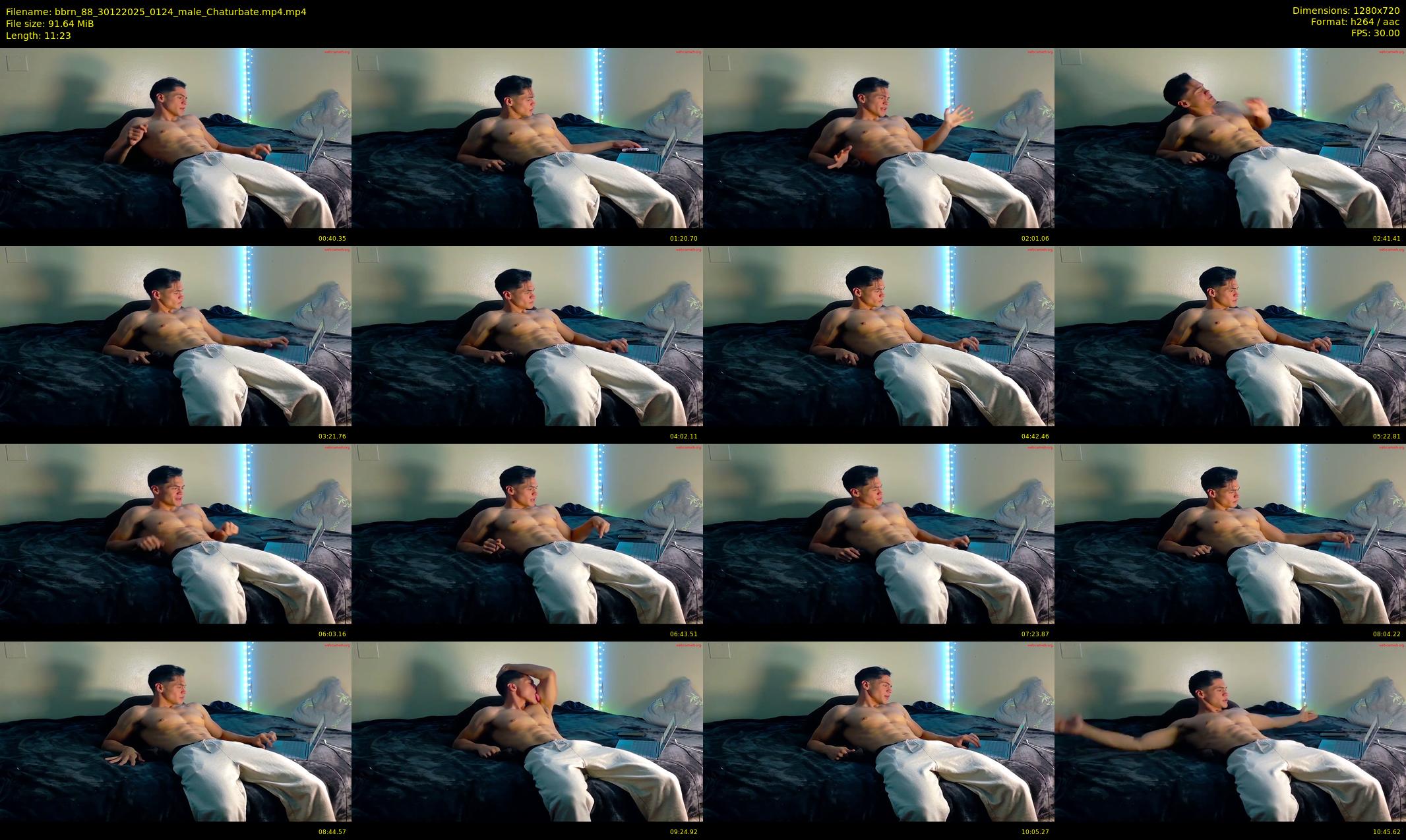 bbrn_88 — 12 minute Chaturbate male cam show recording, 720p, Dec 30, 2025