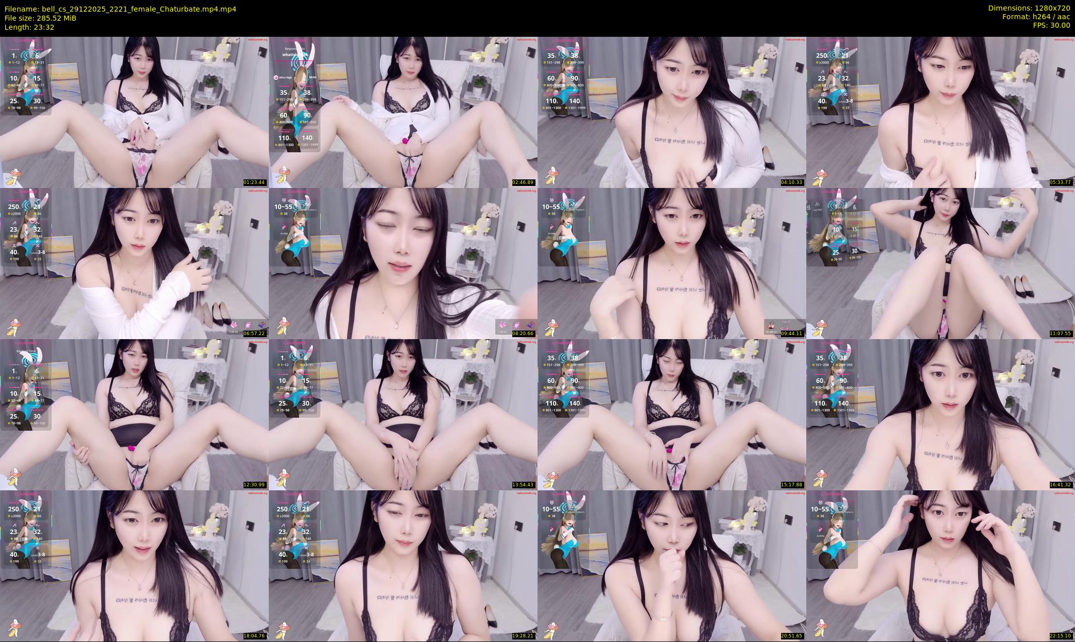 bell_cs — 24 minute Chaturbate female cam show recording, 720p, Dec 29, 2025