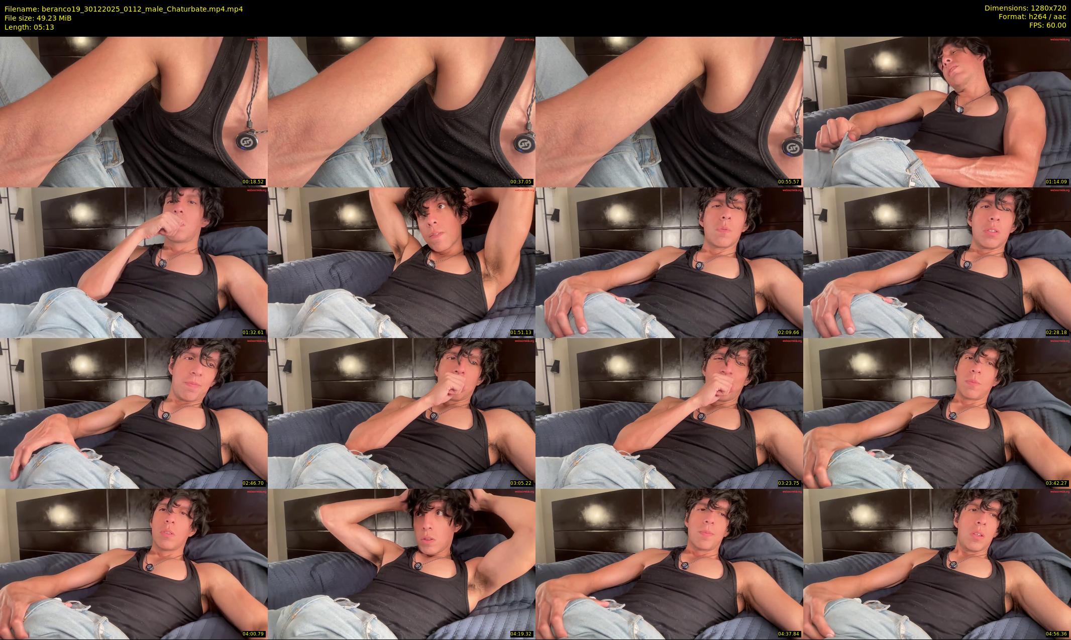 beranco19 — 6 minute Chaturbate male cam show recording, 720p, Dec 30, 2025