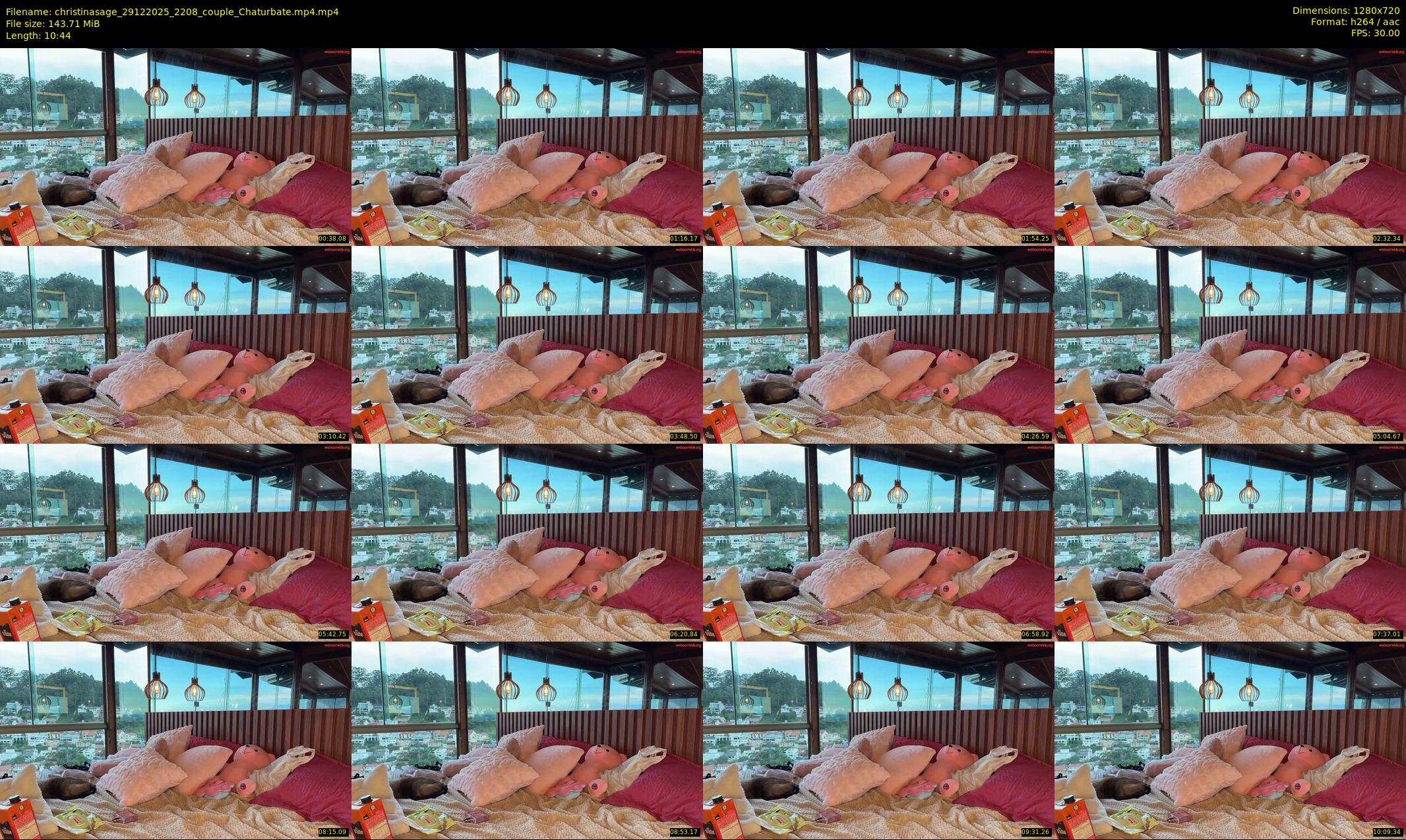 christinasage — 11 minute Chaturbate female cam show recording, 720p, Dec 29, 2025