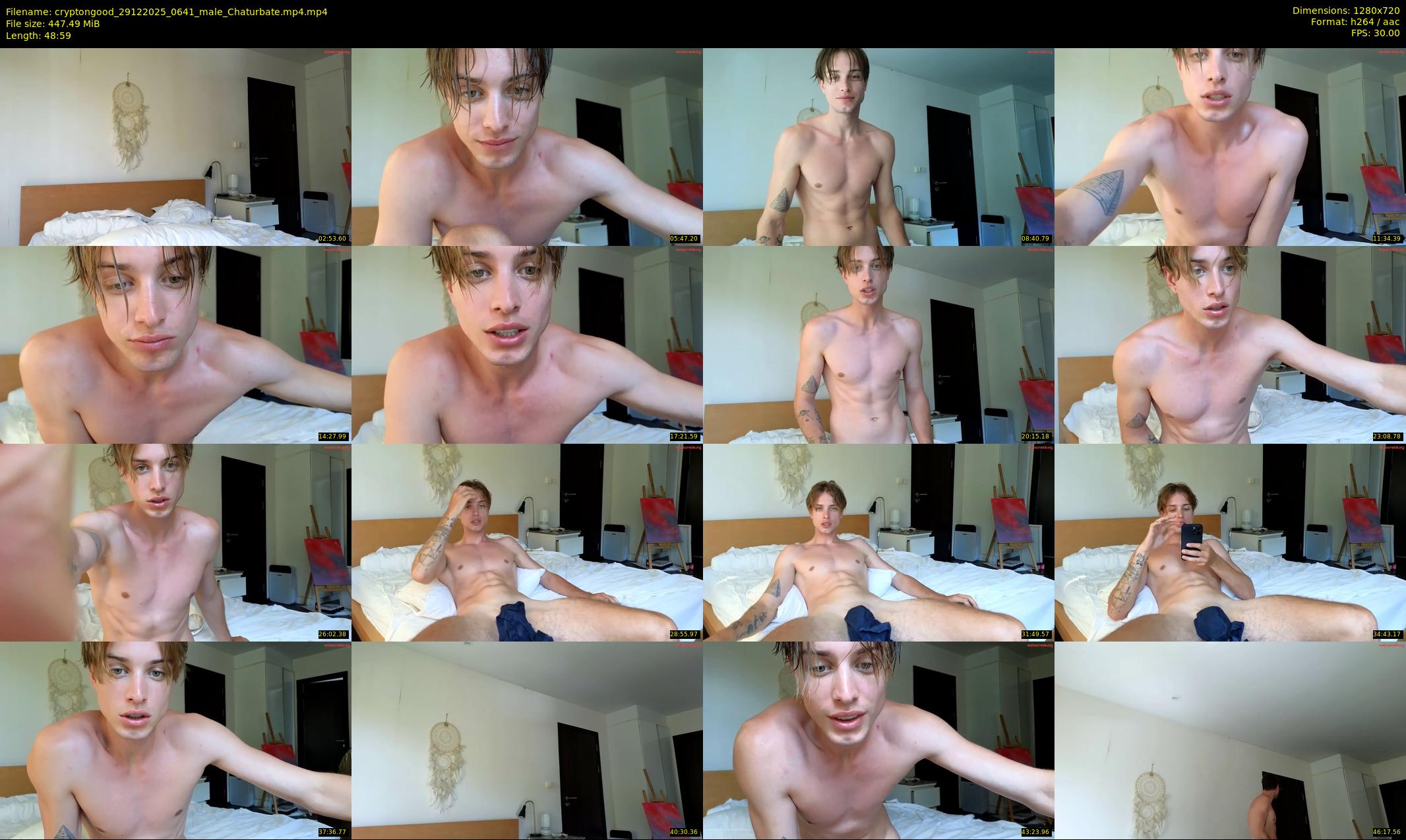 cryptongood — 49 minute Chaturbate male cam show recording, 720p, Dec 29, 2025