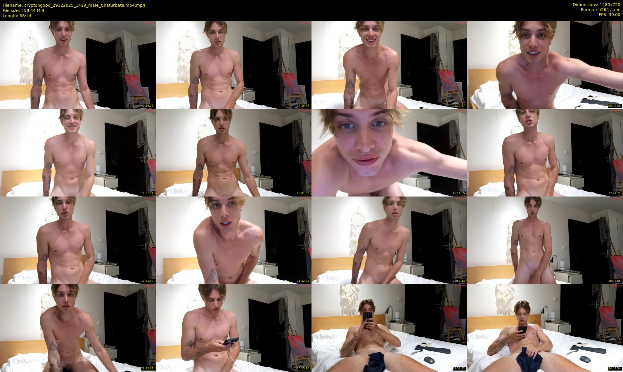 cryptongood — 37 minute Chaturbate male cam show recording, 720p, Dec 29, 2025