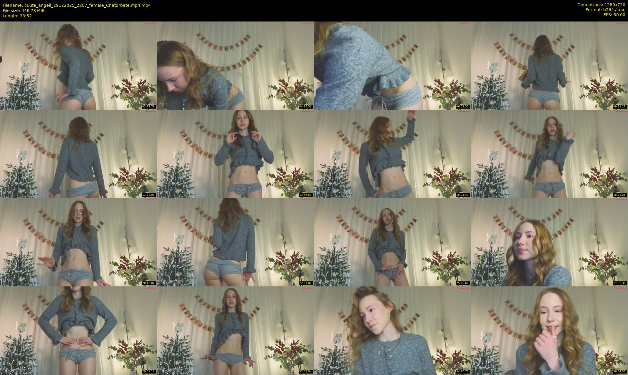 cuute_angell — 39 minute Chaturbate female cam show recording, 720p, Dec 29, 2025