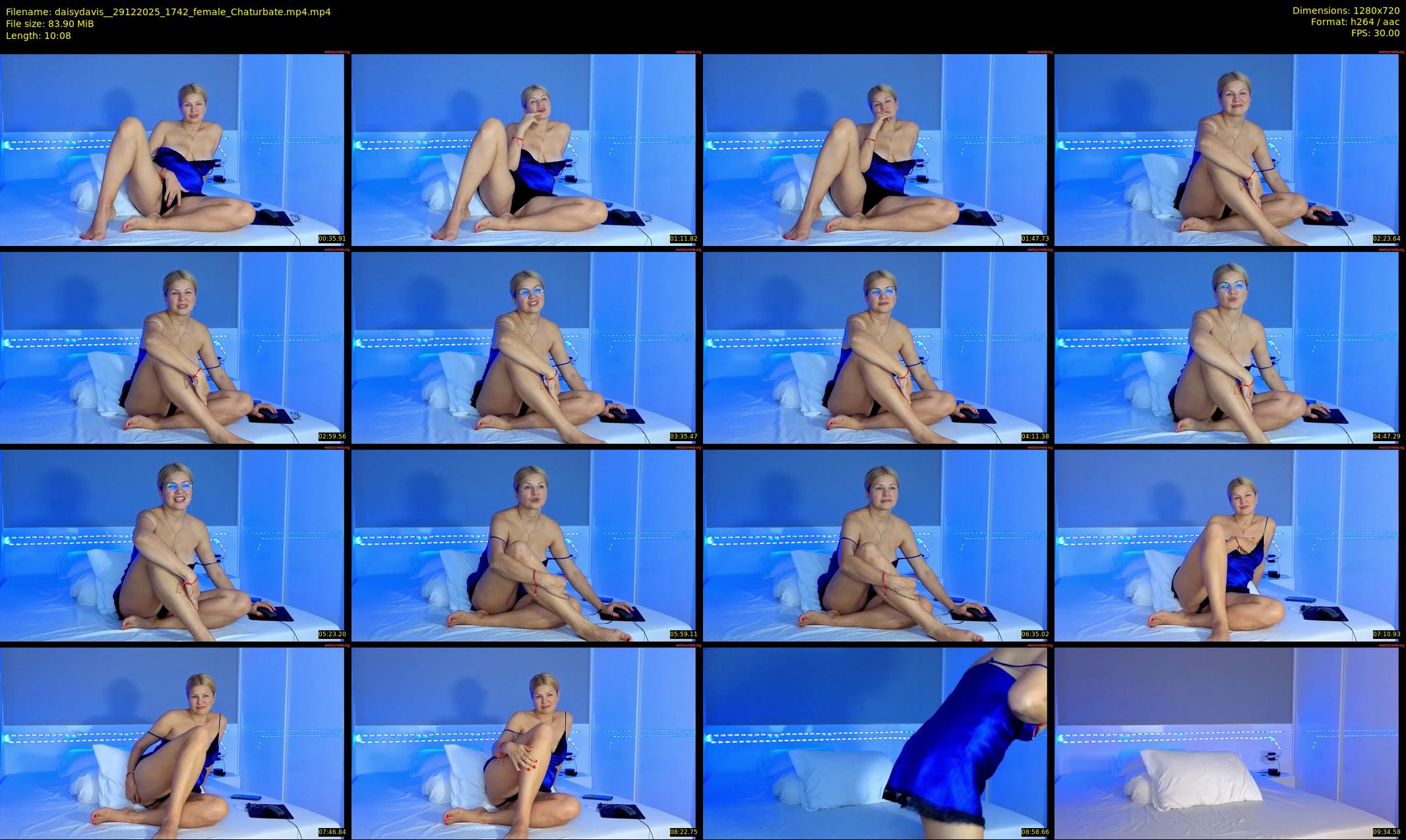 daisydavis_ — 11 minute Chaturbate female cam show recording, 720p, Dec 29, 2025