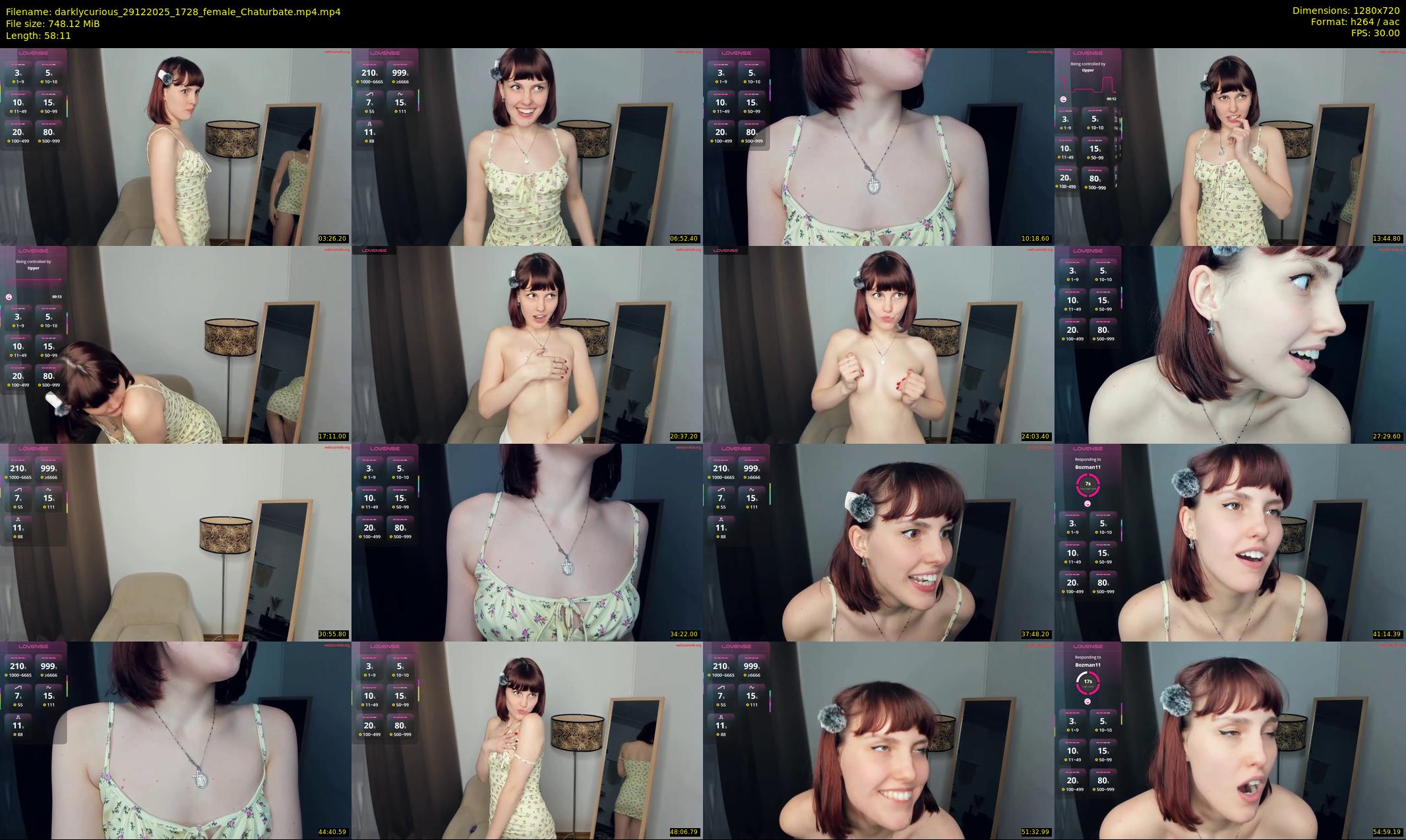 darklycurious — 59 minute Chaturbate female cam show recording, 720p, Dec 29, 2025