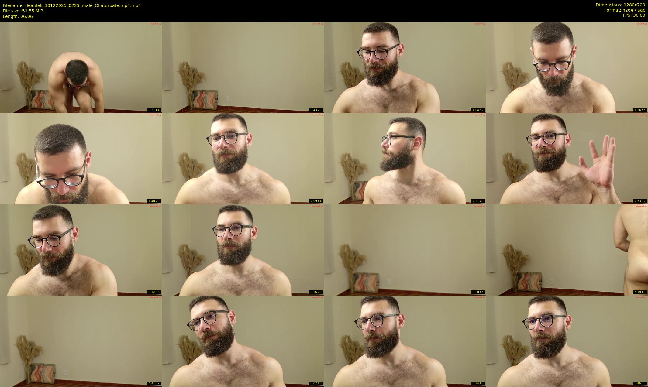 deanlek — 7 minute Chaturbate male cam show recording, 720p, Dec 30, 2025