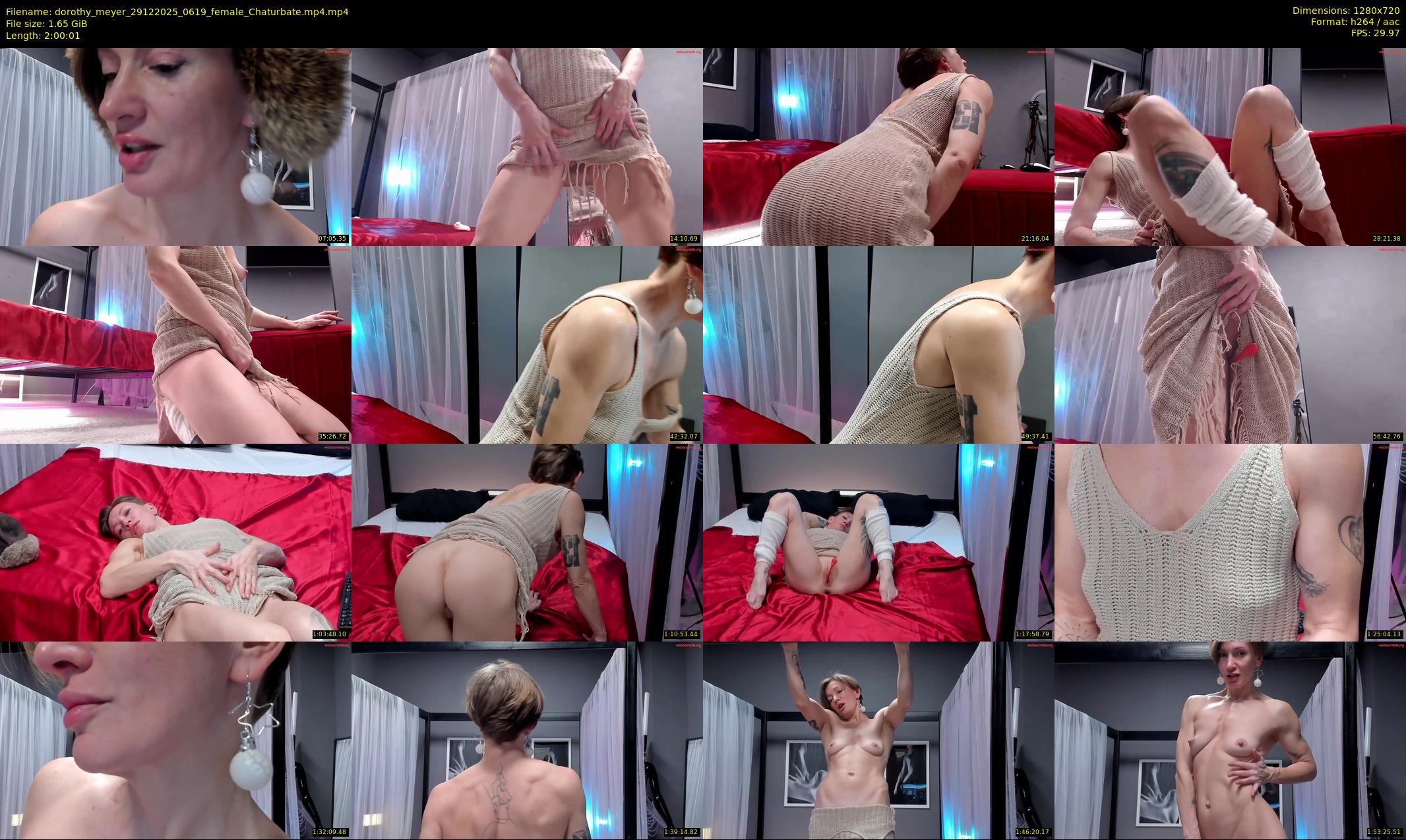 dorothy_meyer — 121 minute Chaturbate female cam show recording, 720p, Dec 29, 2025