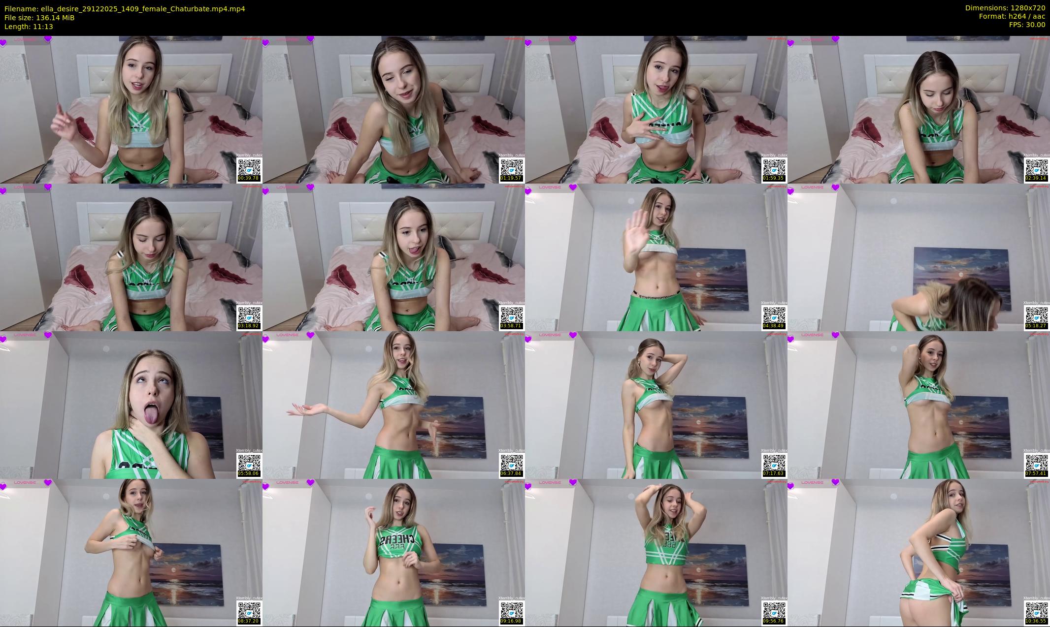 ella_desire — 12 minute Chaturbate female cam show recording, 720p, Dec 29, 2025