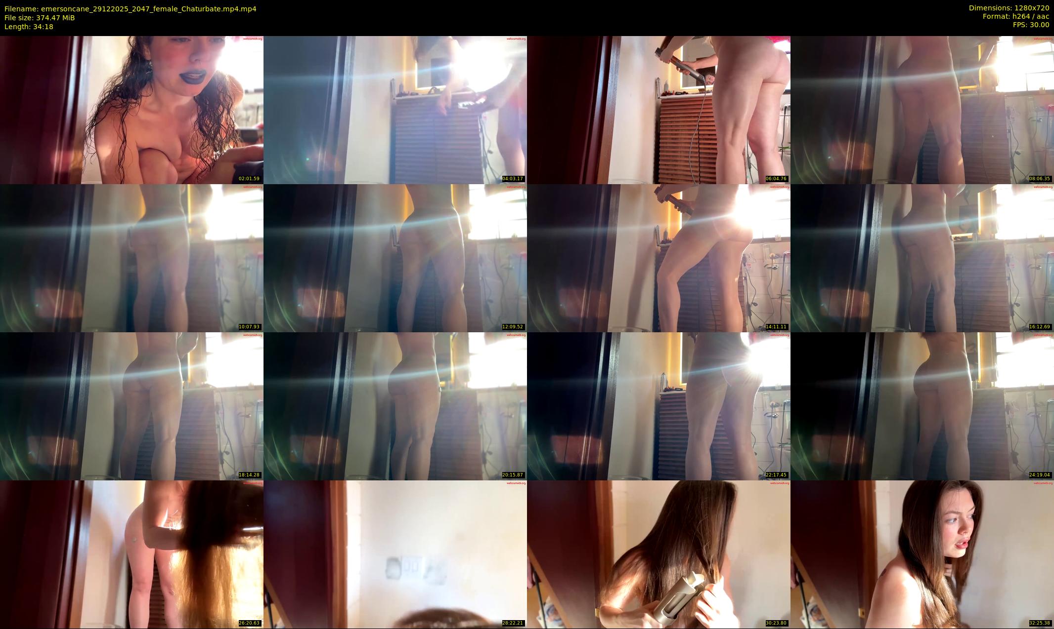 emersoncane — 35 minute Chaturbate female cam show recording, 720p, Dec 29, 2025