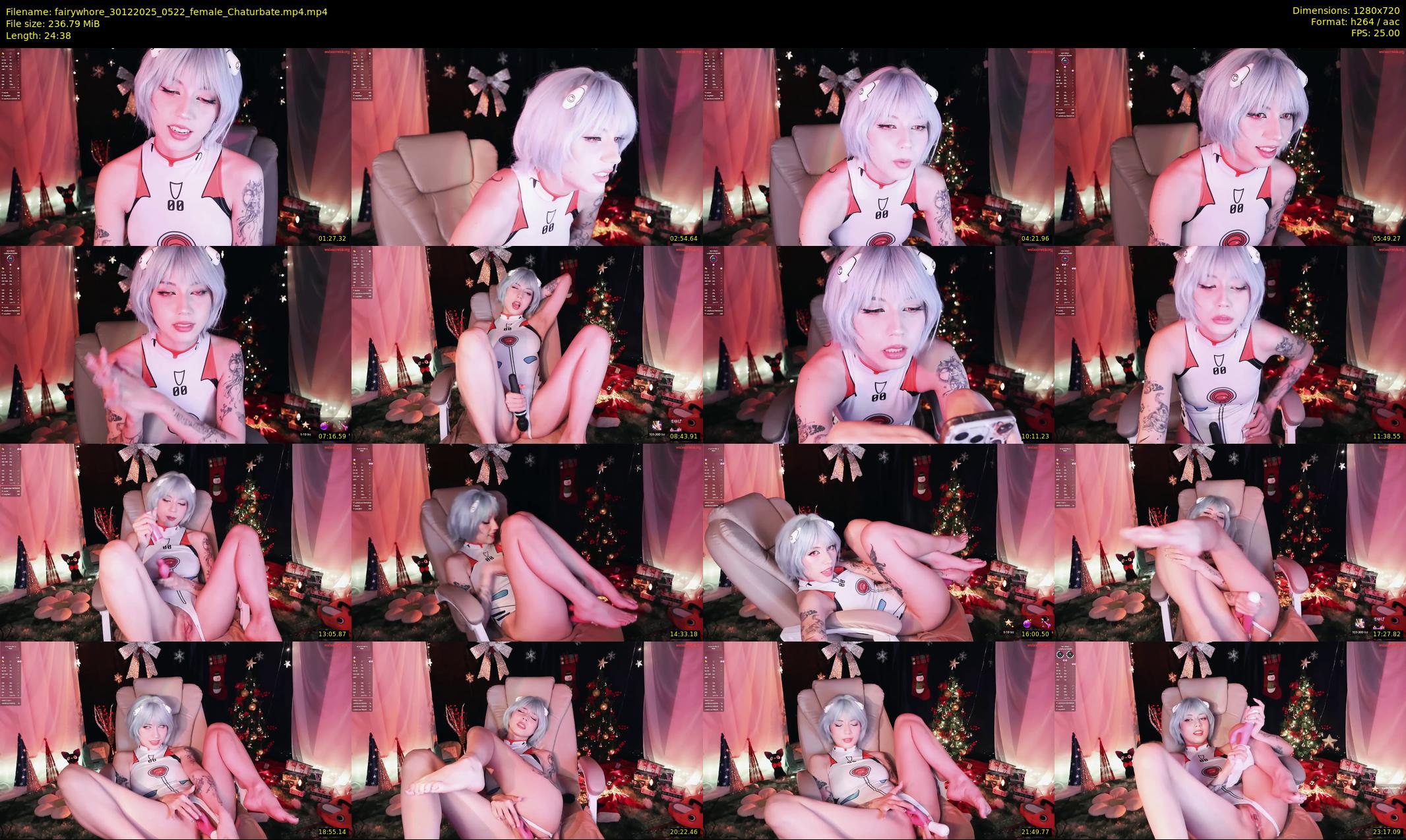 fairywhore — 25 minute Chaturbate female cam show recording, 720p, Dec 30, 2025