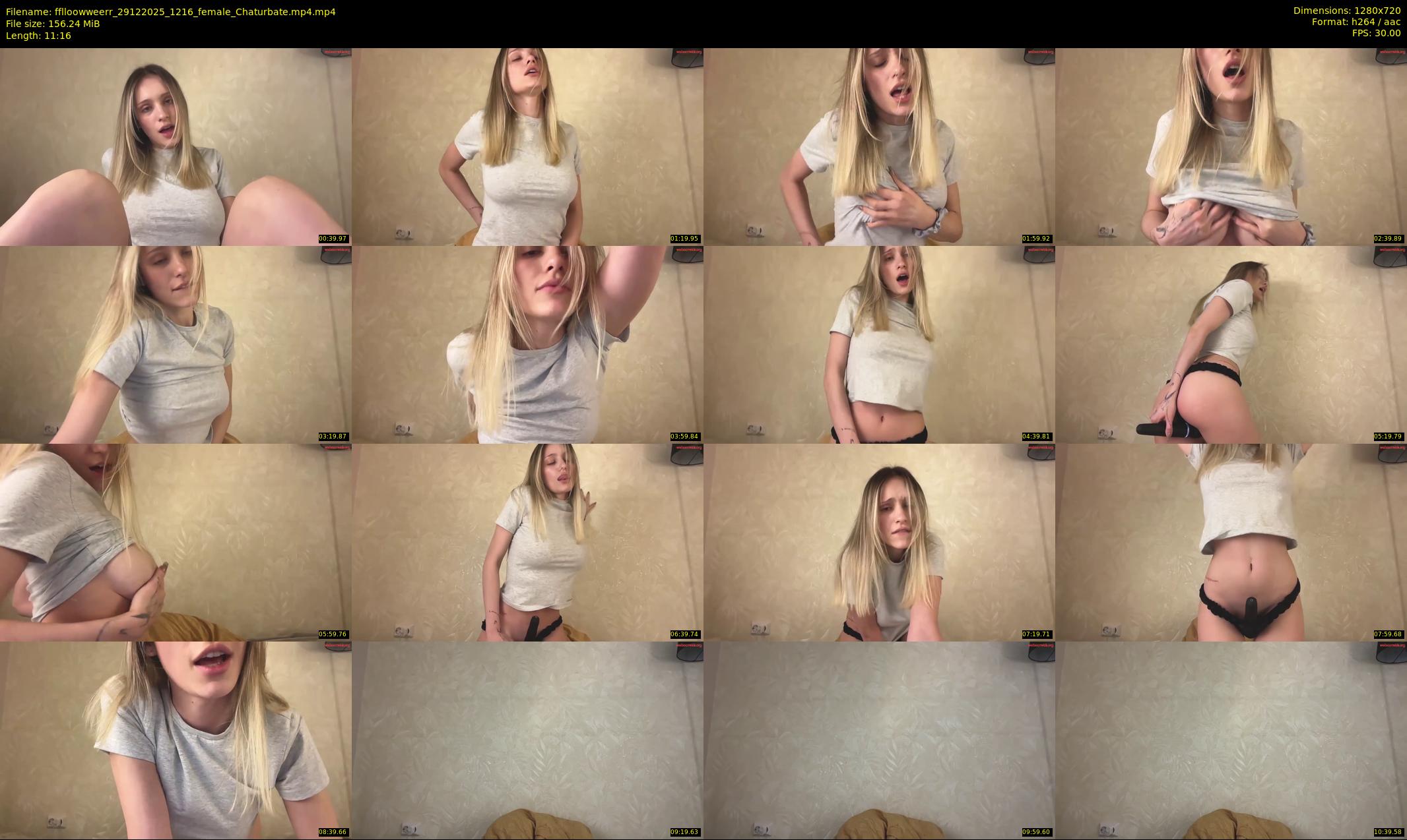 fflloowweerr — 12 minute Chaturbate couple cam show recording, 720p, Dec 29, 2025
