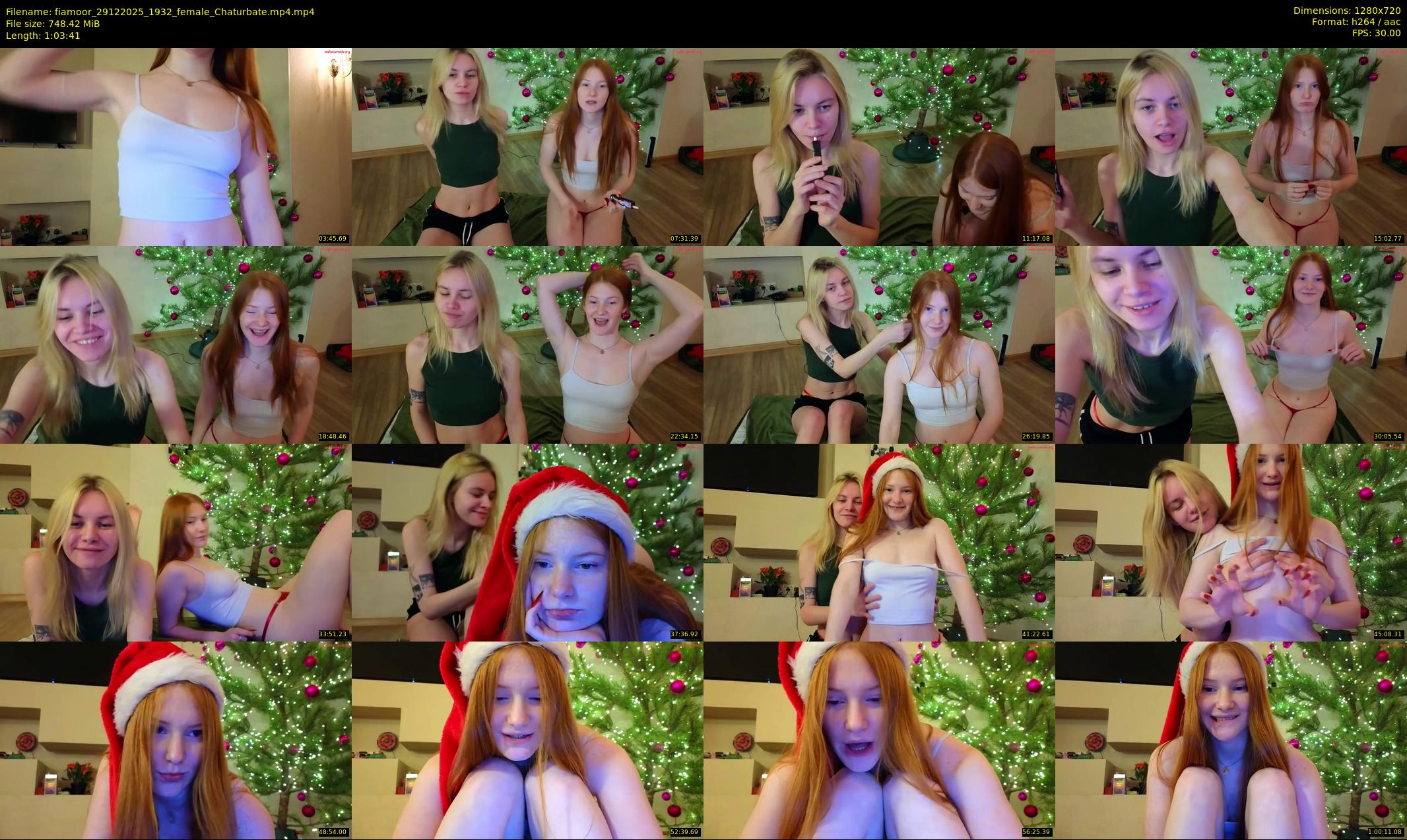 fiamoor — 64 minute Chaturbate female cam show recording, 720p, Dec 29, 2025