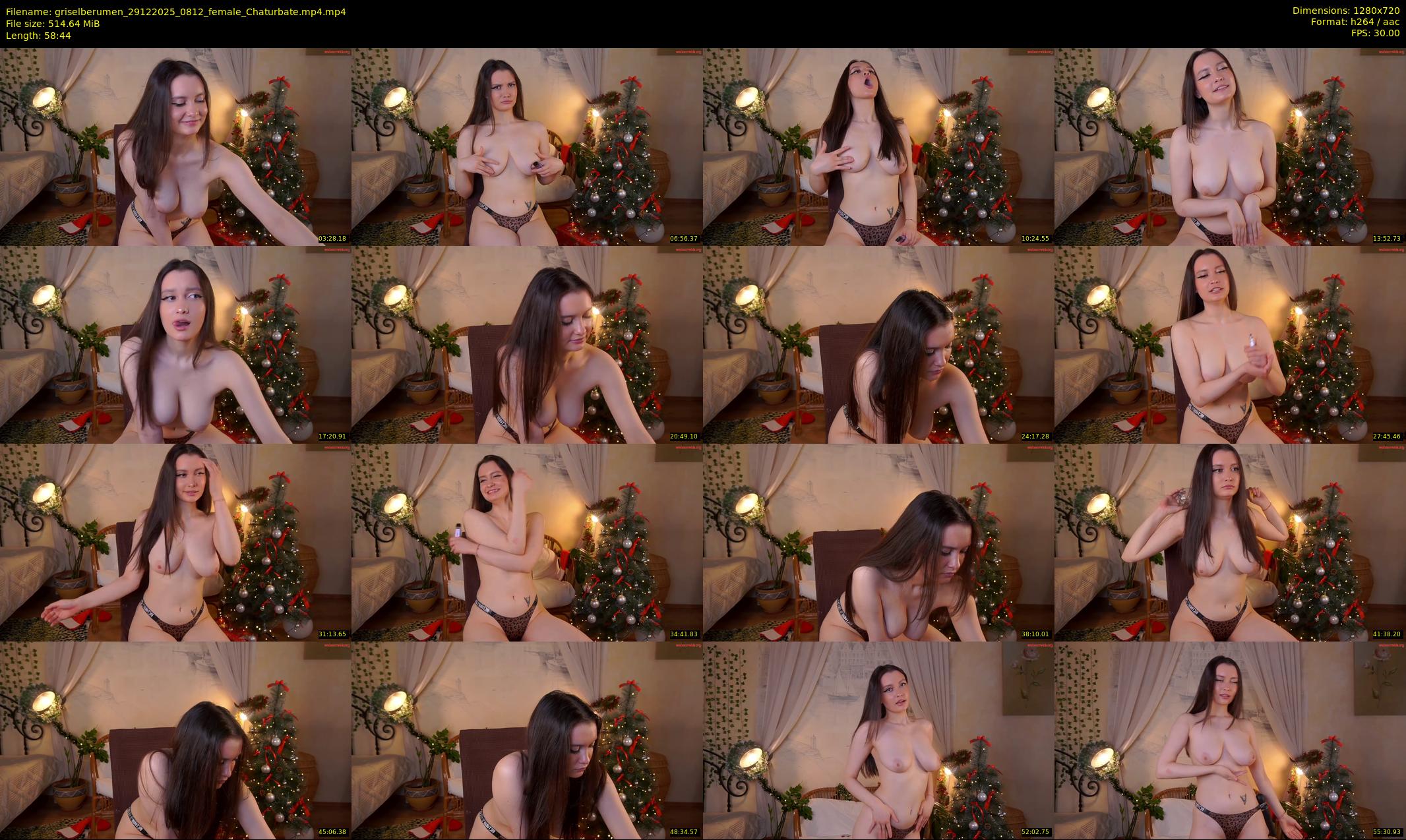 griselberumen — 59 minute Chaturbate female cam show recording, 720p, Dec 29, 2025