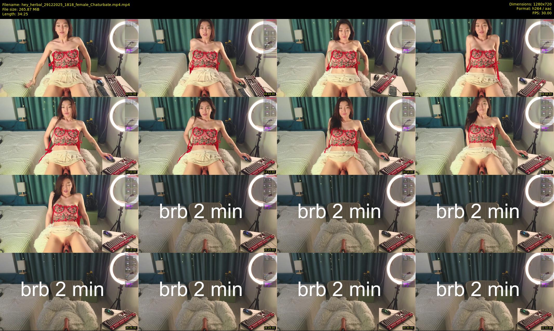 hey_herbal — 35 minute Chaturbate female cam show recording, 720p, Dec 29, 2025