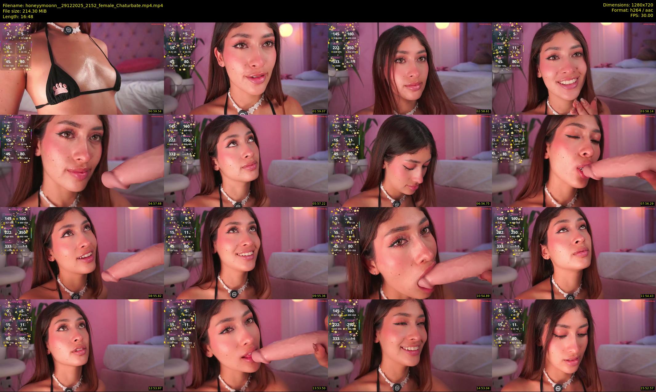 honeyymoonn_ — 17 minute Chaturbate female cam show recording, 720p, Dec 29, 2025
