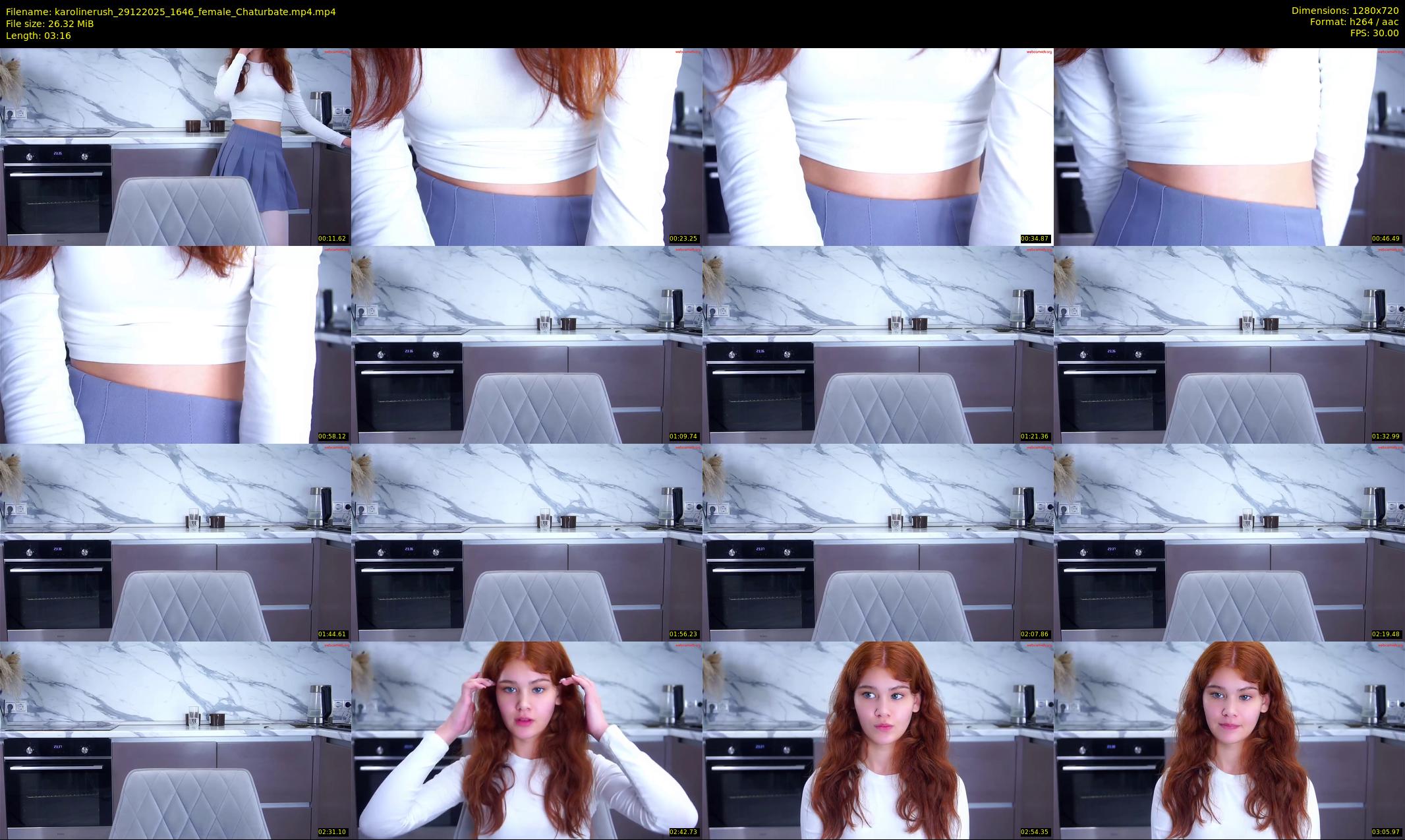 karolinerush — 4 minute Chaturbate female cam show recording, 720p, Dec 29, 2025