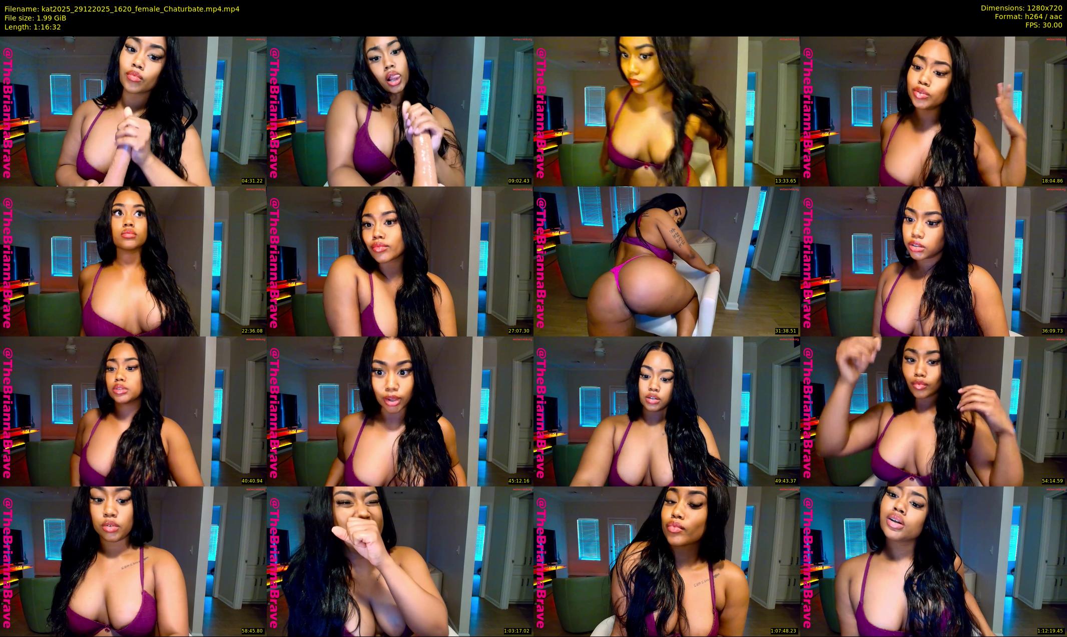 kat2025 — 77 minute Chaturbate female cam show recording, 720p, Dec 29, 2025