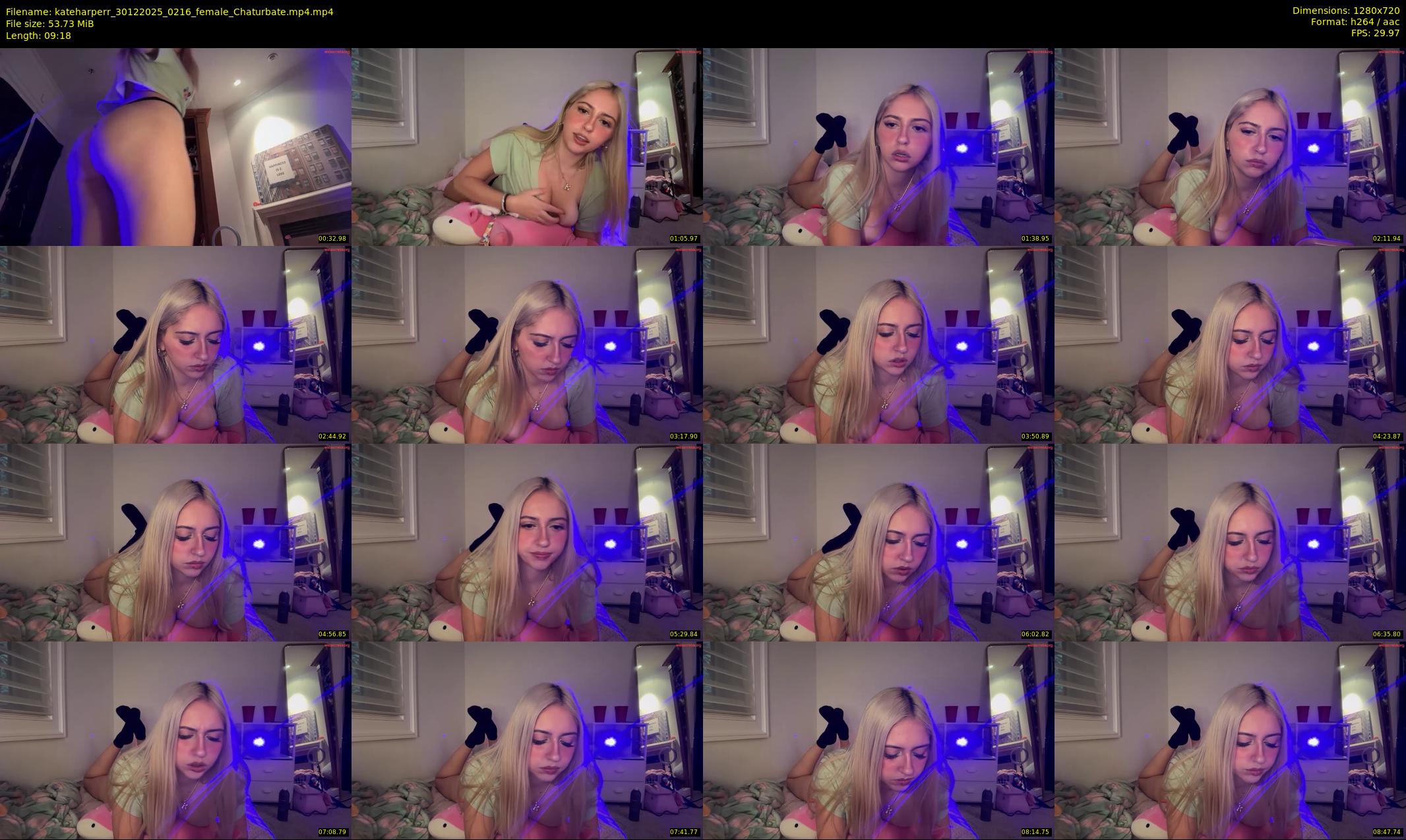 kateharperr — 10 minute Chaturbate female cam show recording, 720p, Dec 30, 2025