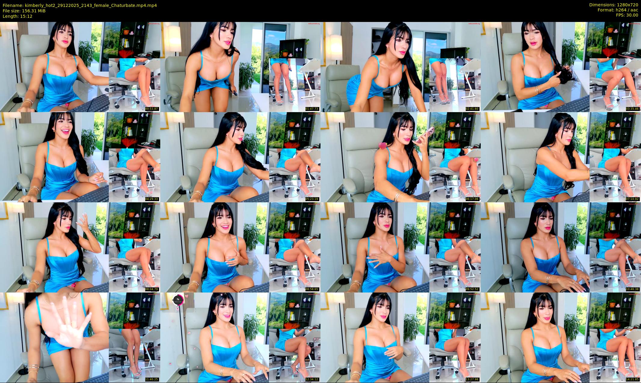 kimberly_hot2 — 16 minute Chaturbate female cam show recording, 720p, Dec 29, 2025