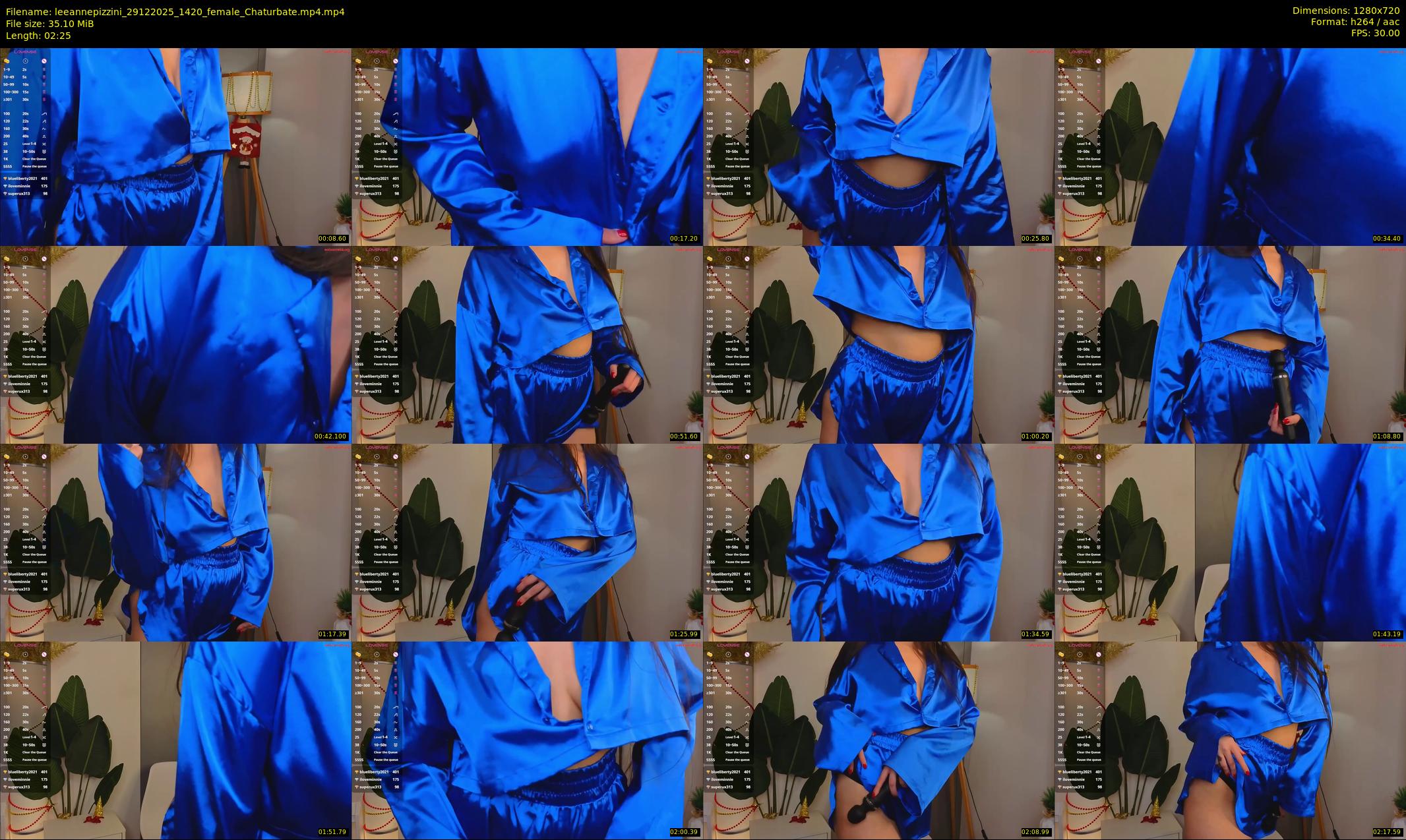 leeannepizzini — 3 minute Chaturbate female cam show recording, 720p, Dec 29, 2025
