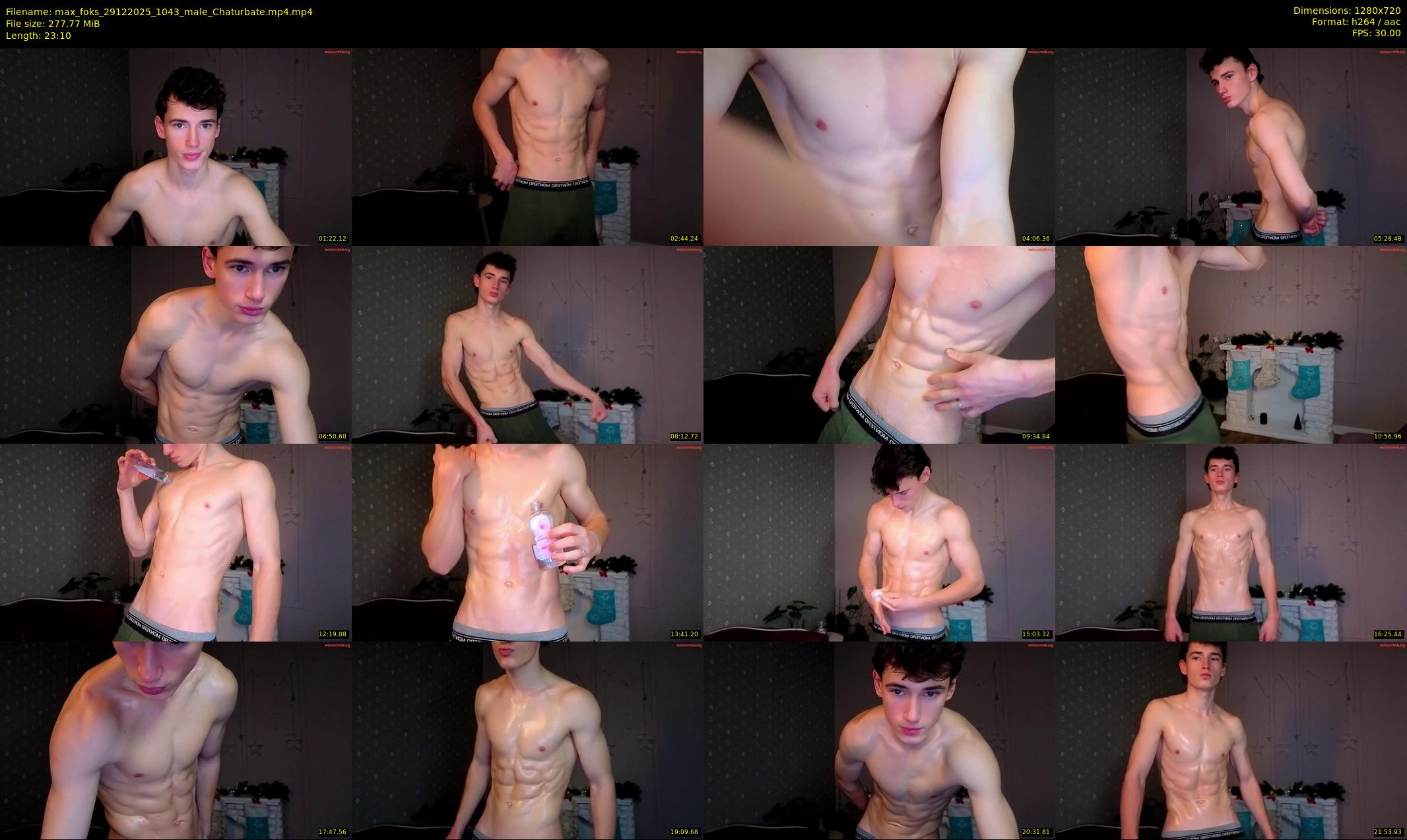 max_foks — 24 minute Chaturbate male cam show recording, 720p, Dec 29, 2025