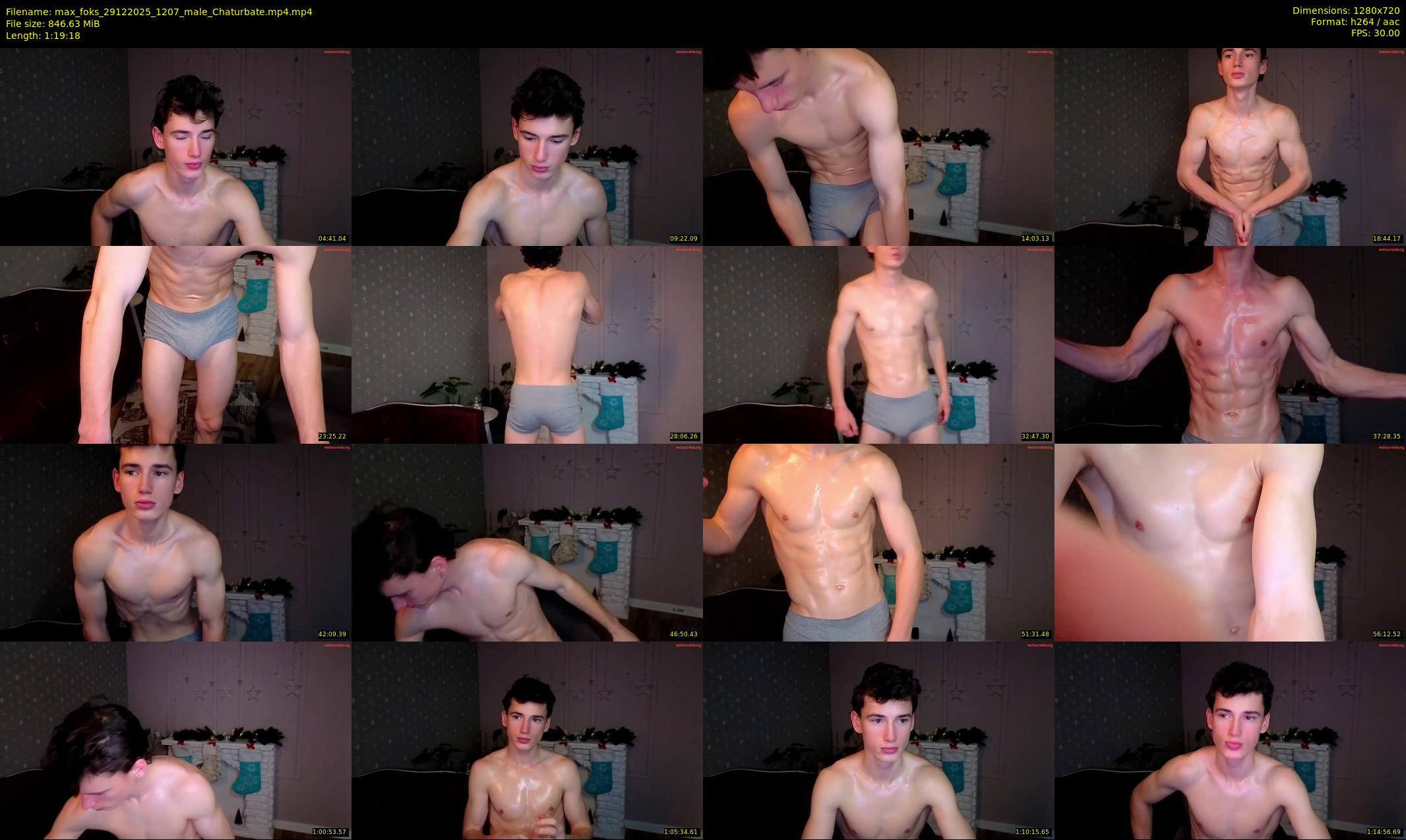 max_foks — 80 minute Chaturbate male cam show recording, 720p, Dec 29, 2025