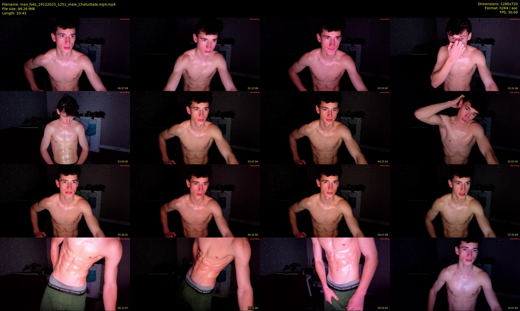 max_foks — 11 minute Chaturbate male cam show recording, 720p, Dec 29, 2025