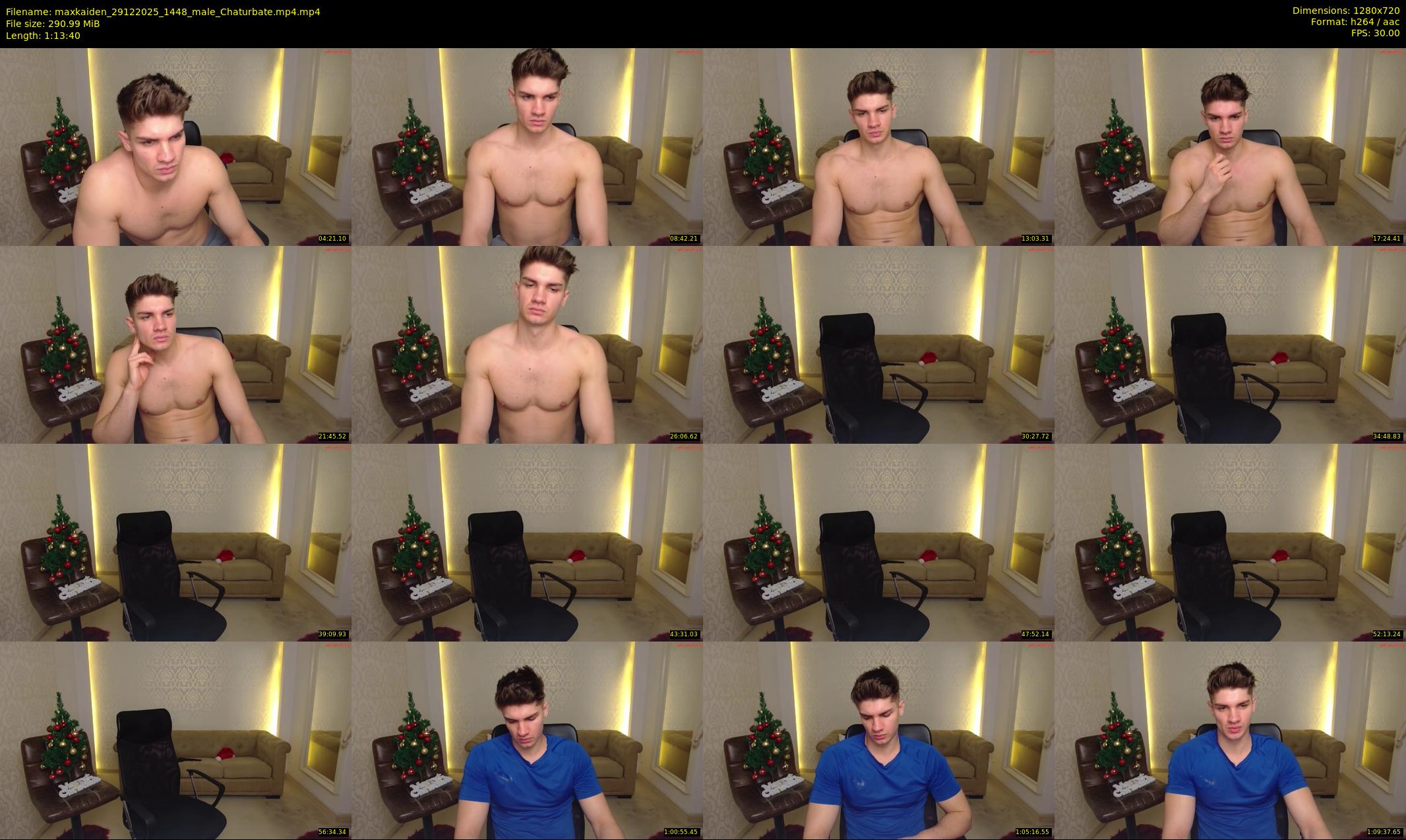 maxkaiden — 74 minute Chaturbate male cam show recording, 720p, Dec 29, 2025