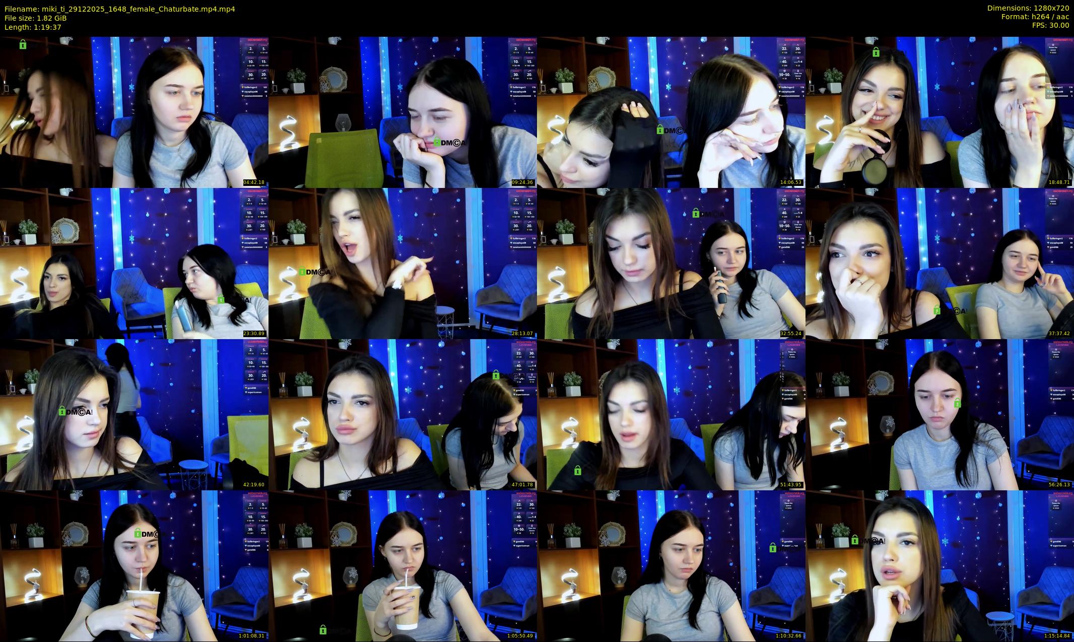 miki_ti — 80 minute Chaturbate female cam show recording, 720p, Dec 29, 2025